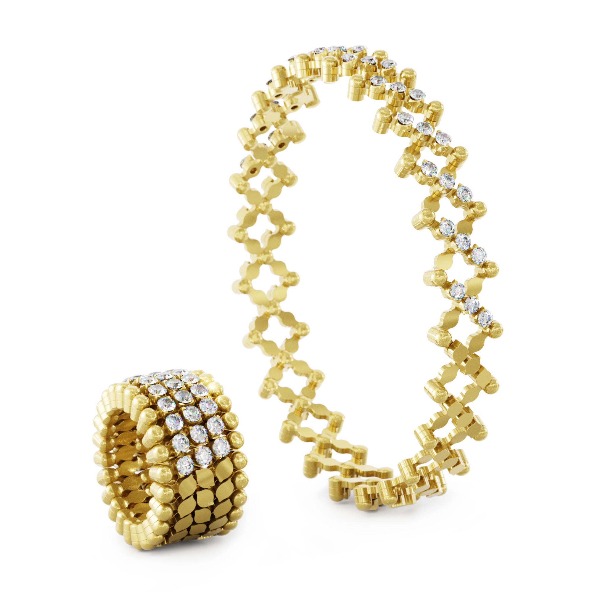 Serafino Consoli - Serafino Multi-Size Ring und Armreif