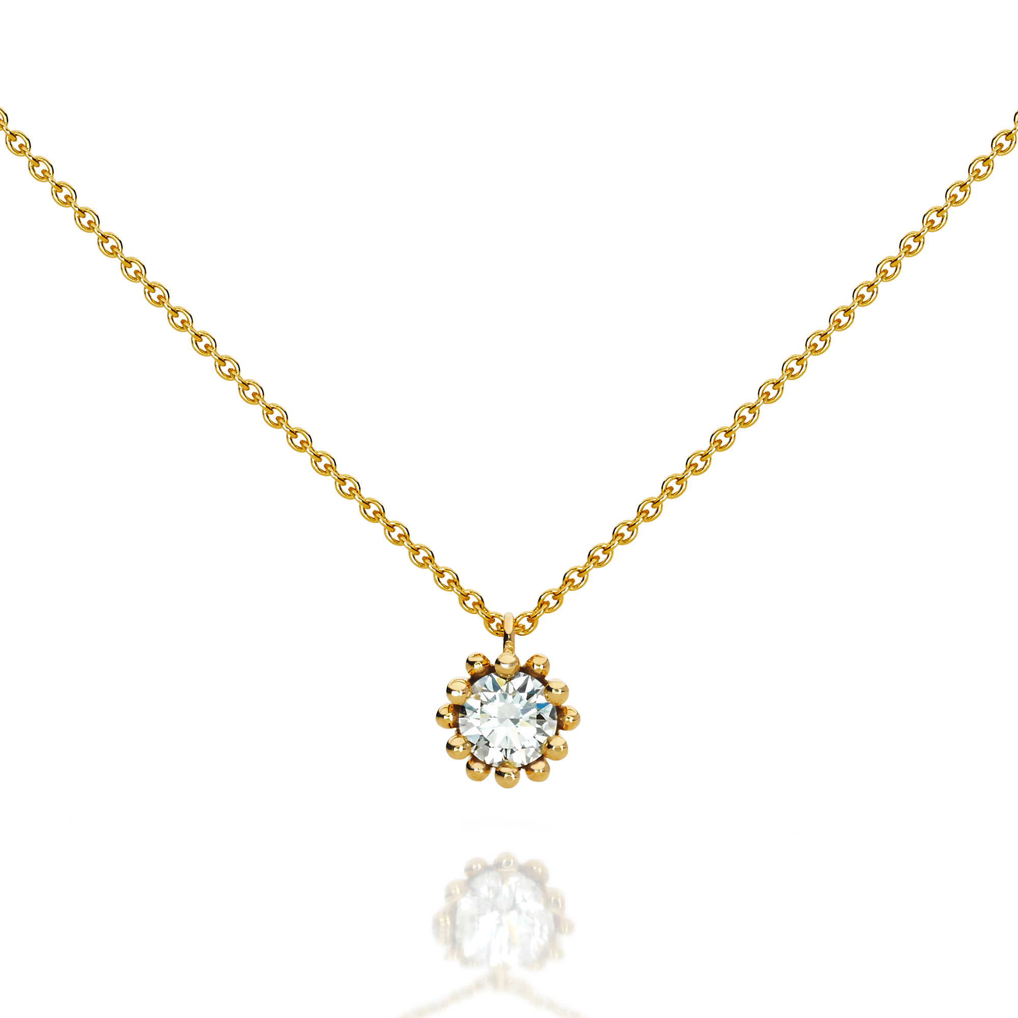 Schmuckwerk - Alpen Anhänger mit Halskette