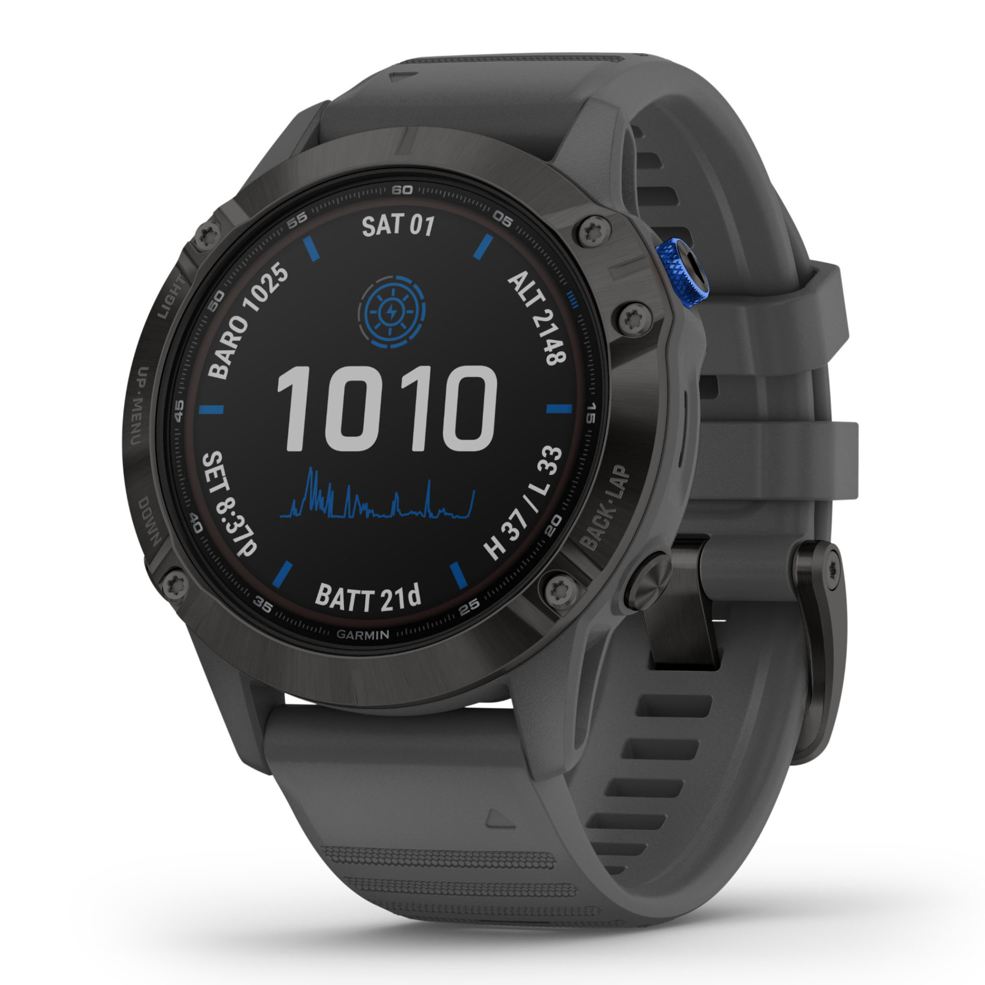 Garmin - fēnix 6 – Pro Solar Edition