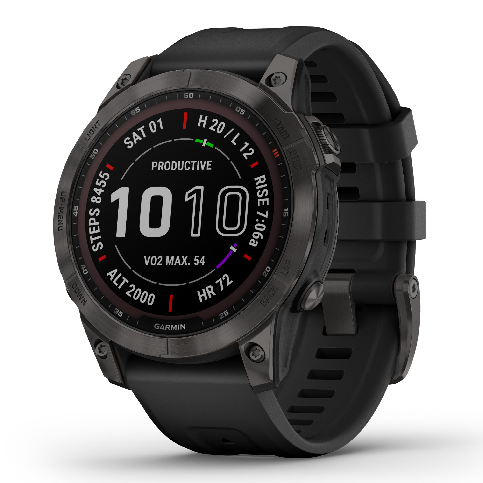 Garmin - fēnix® 7 Sapphire Solar