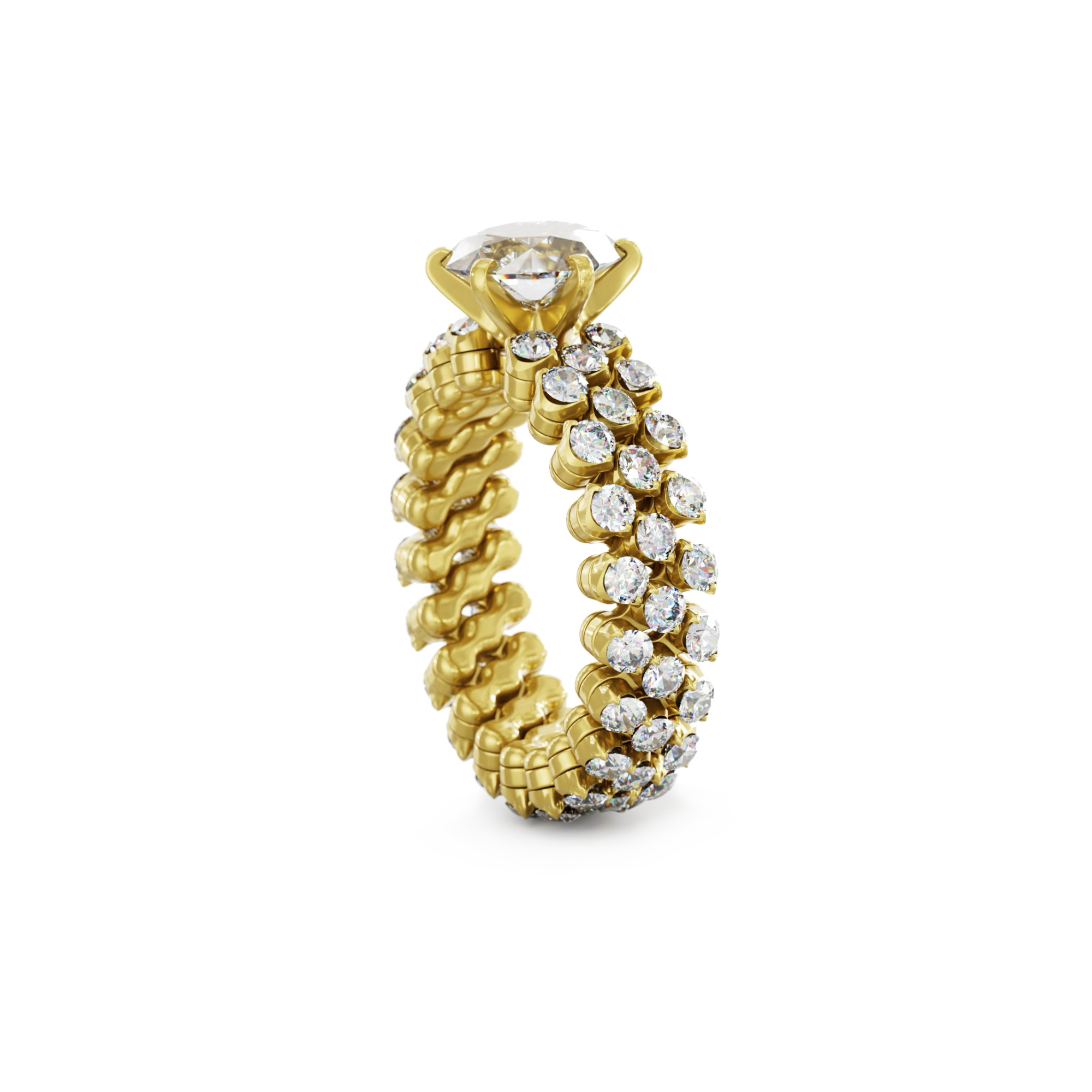 Serafino Consoli - Brevetto Solitaire Multi-Size Ring