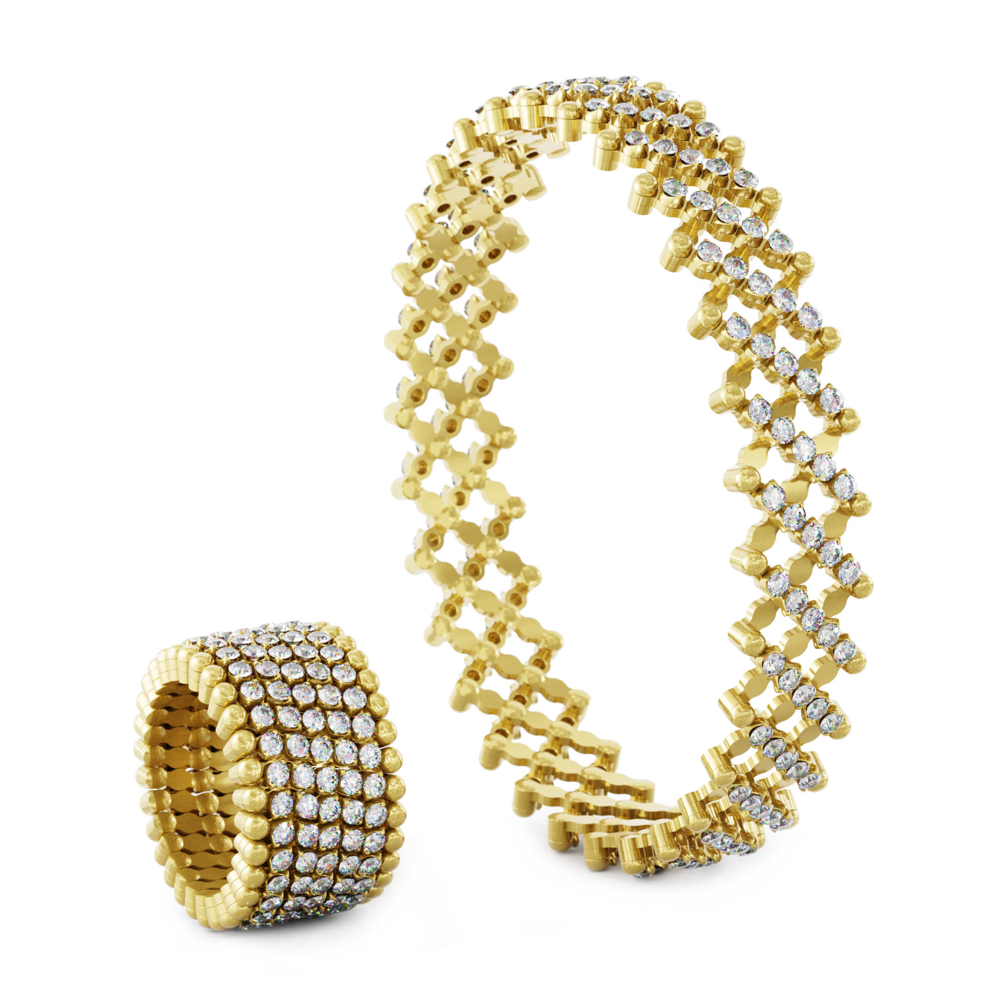 Serafino Consoli - Serafino Multi-Size Ring und Armreif