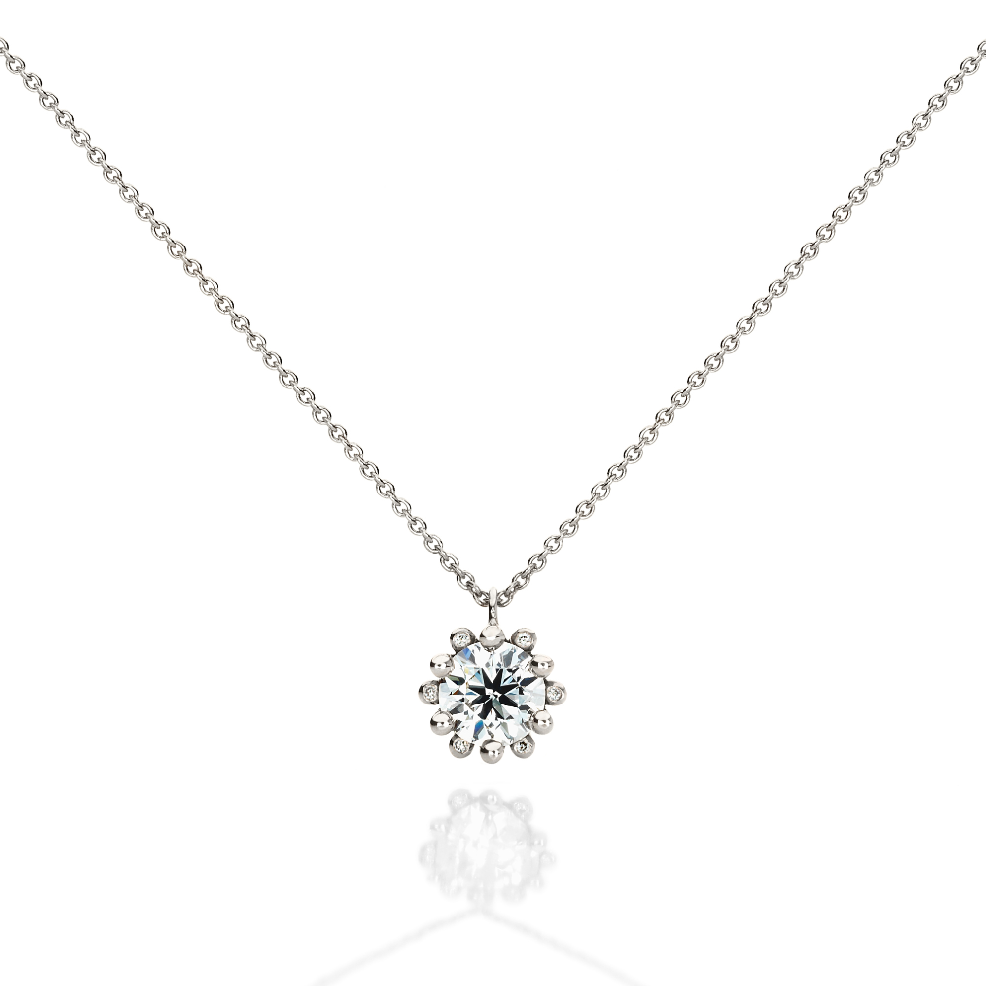 Schmuckwerk - Alpen Anhänger mit Halskette