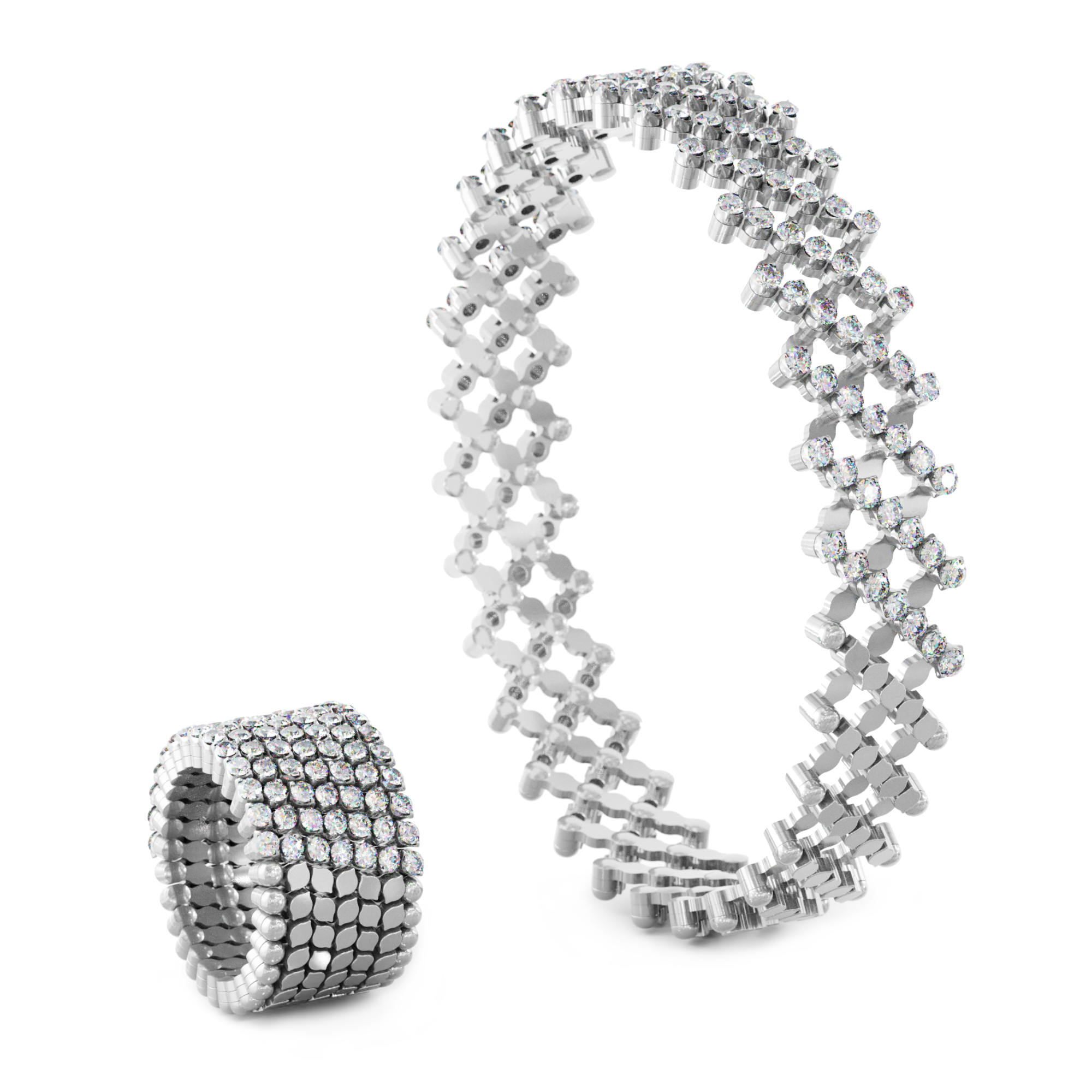 Serafino Consoli - Serafino Multi-Size Ring und Armreif