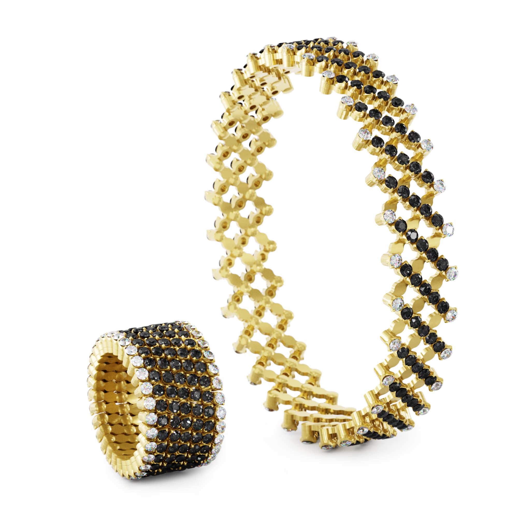 Serafino Consoli - Serafino Multi-Size Ring und Armreif