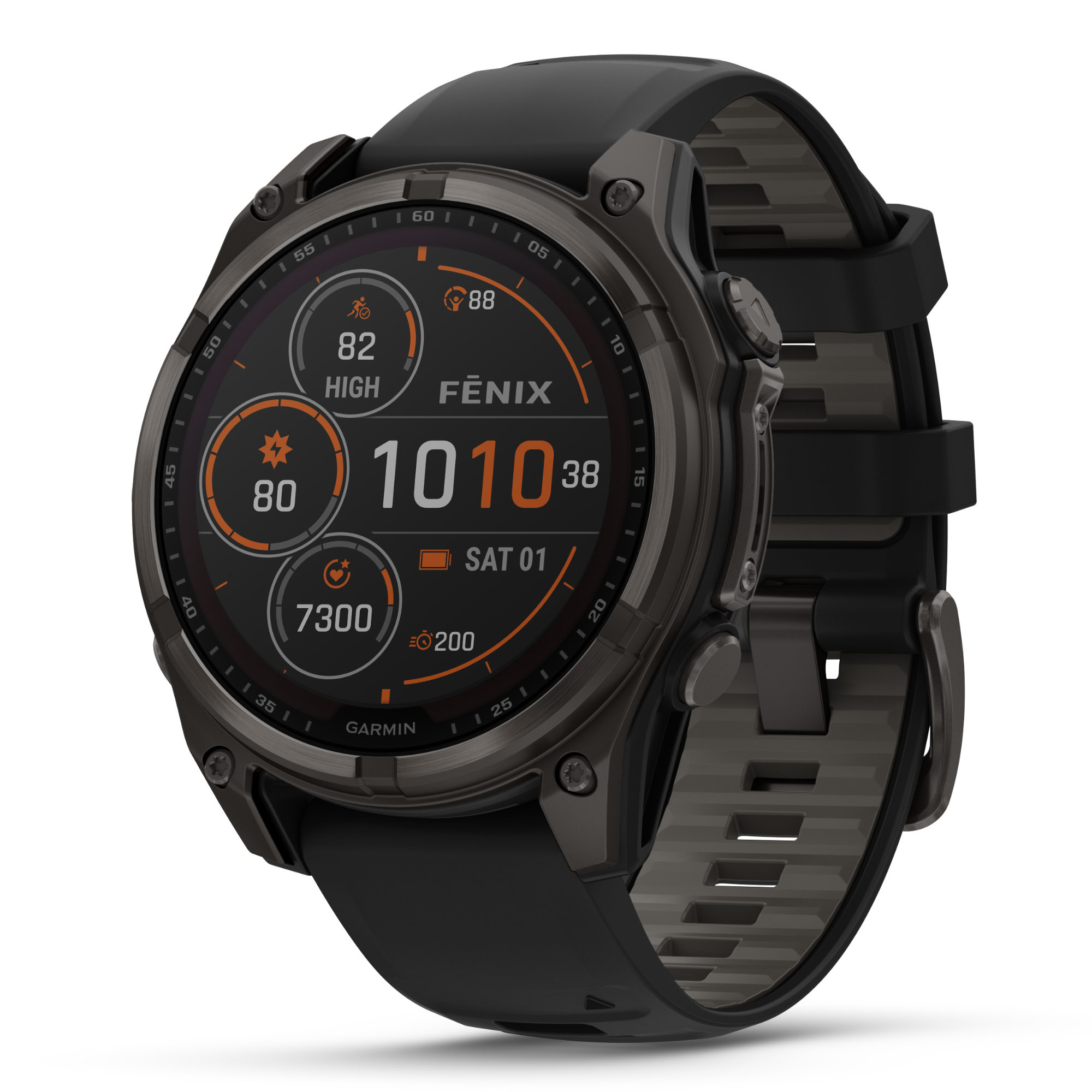 Garmin - fēnix® 8 – 47 mm, Solar, Sapphire