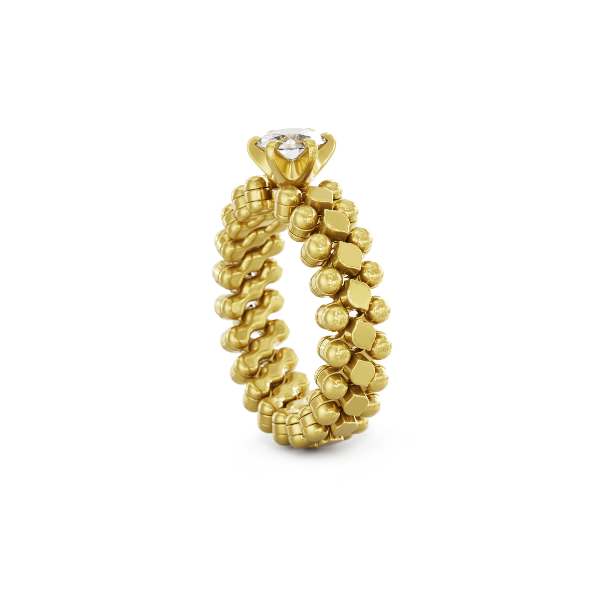 Serafino Consoli - Brevetto Solitaire Multi-Size Ring