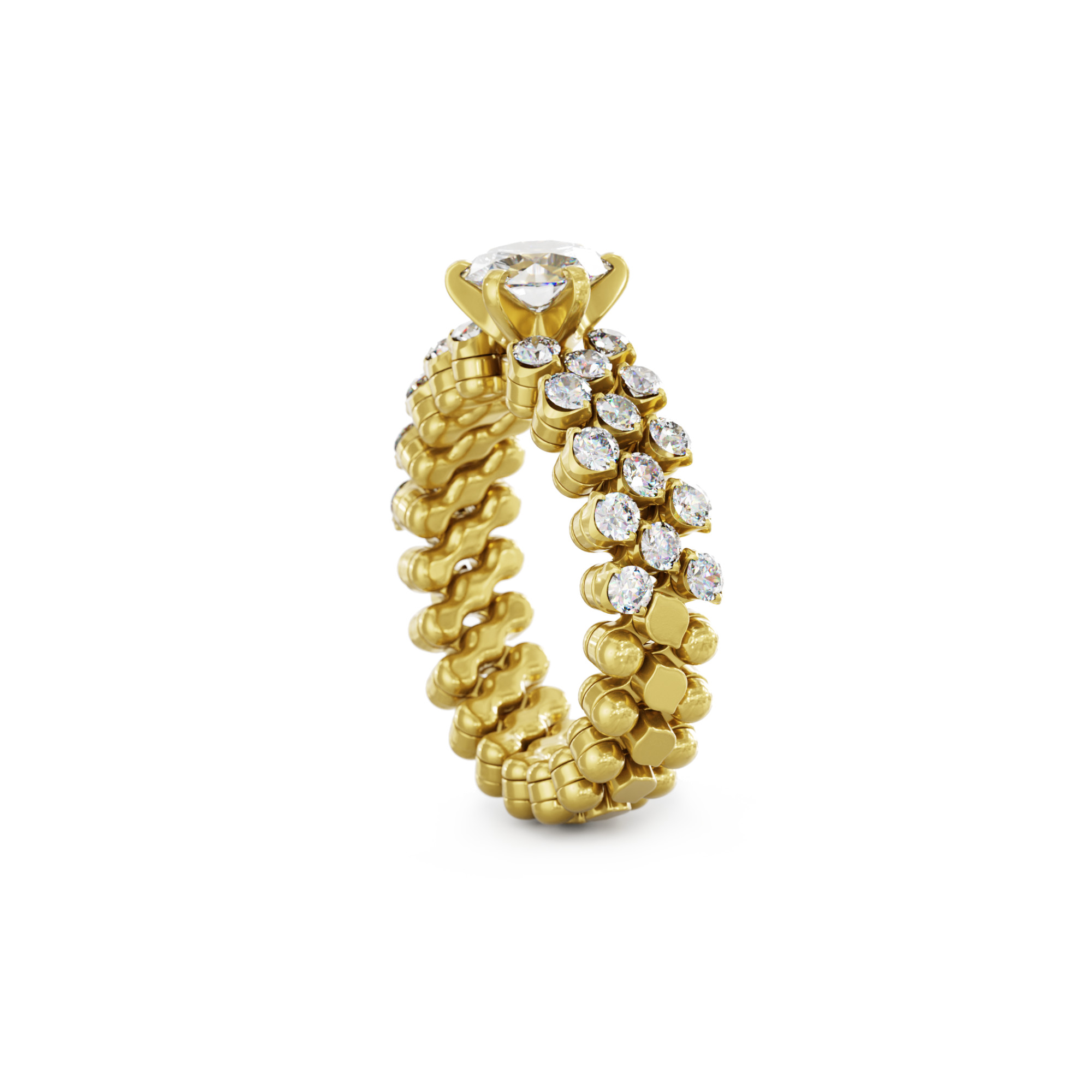 Serafino Consoli - Brevetto Solitaire Multi-Size Ring