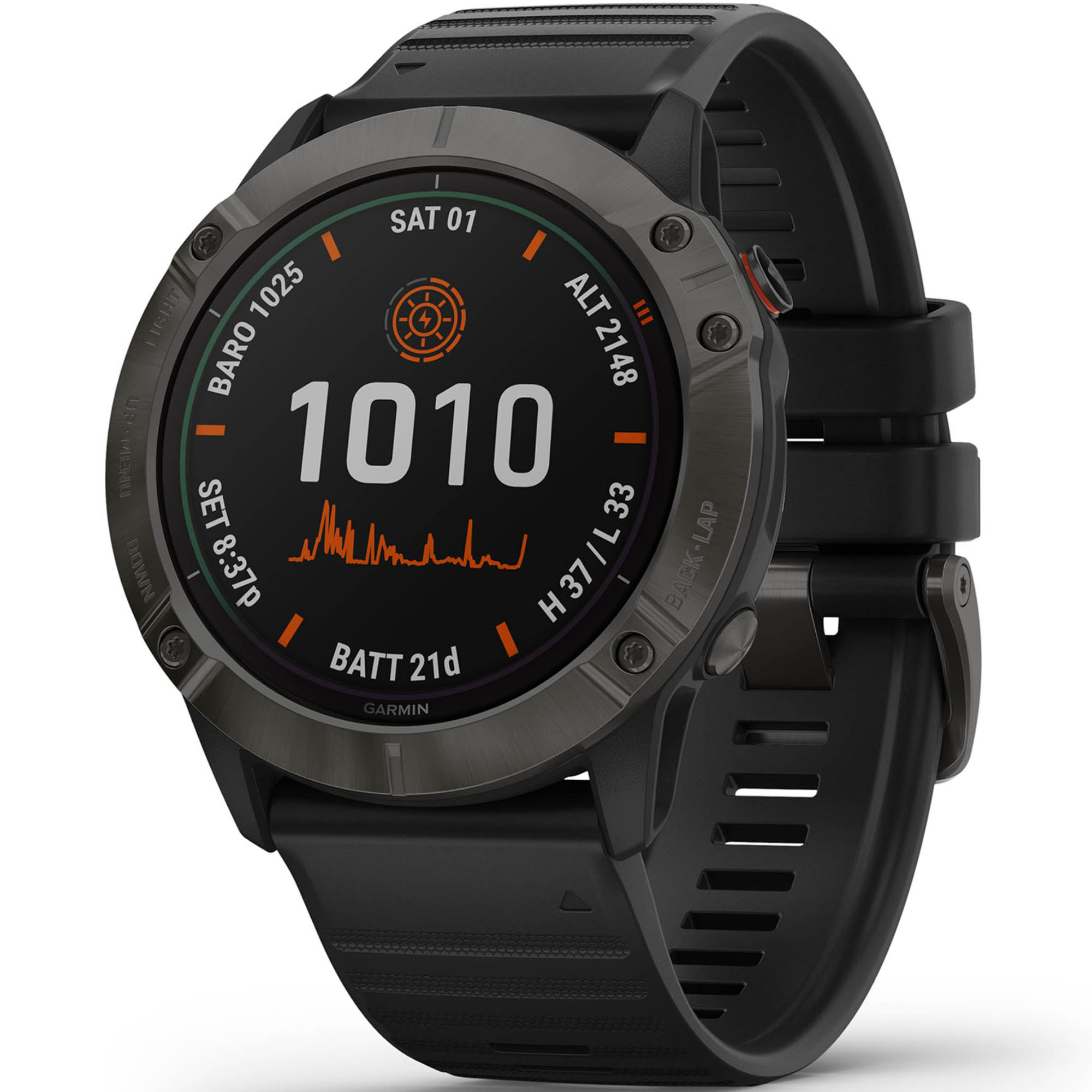 Garmin - fēnix 6X Pro Solar