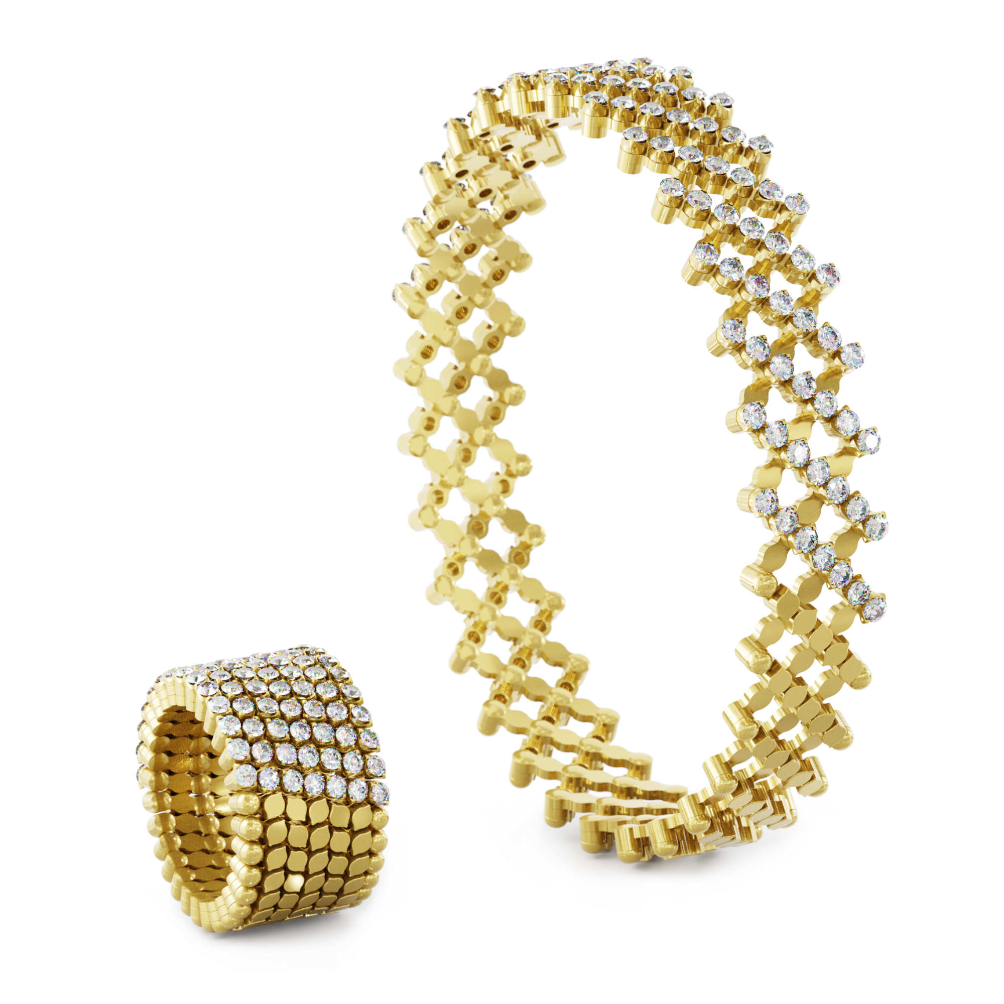 Serafino Consoli - Serafino Multi-Size Ring und Armreif