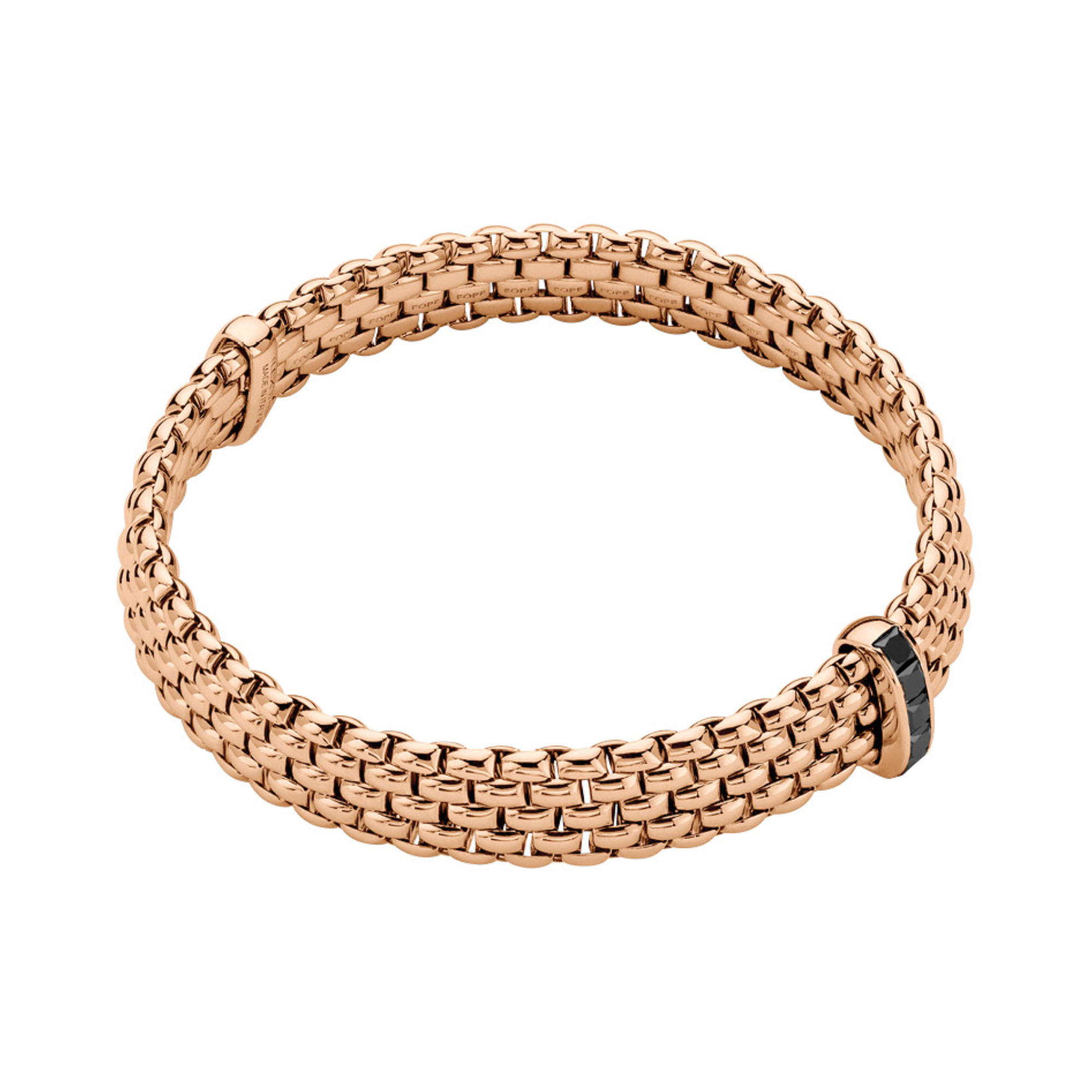 FOPE - Panorama Flex'it Armband mit schwarzen Diamanten