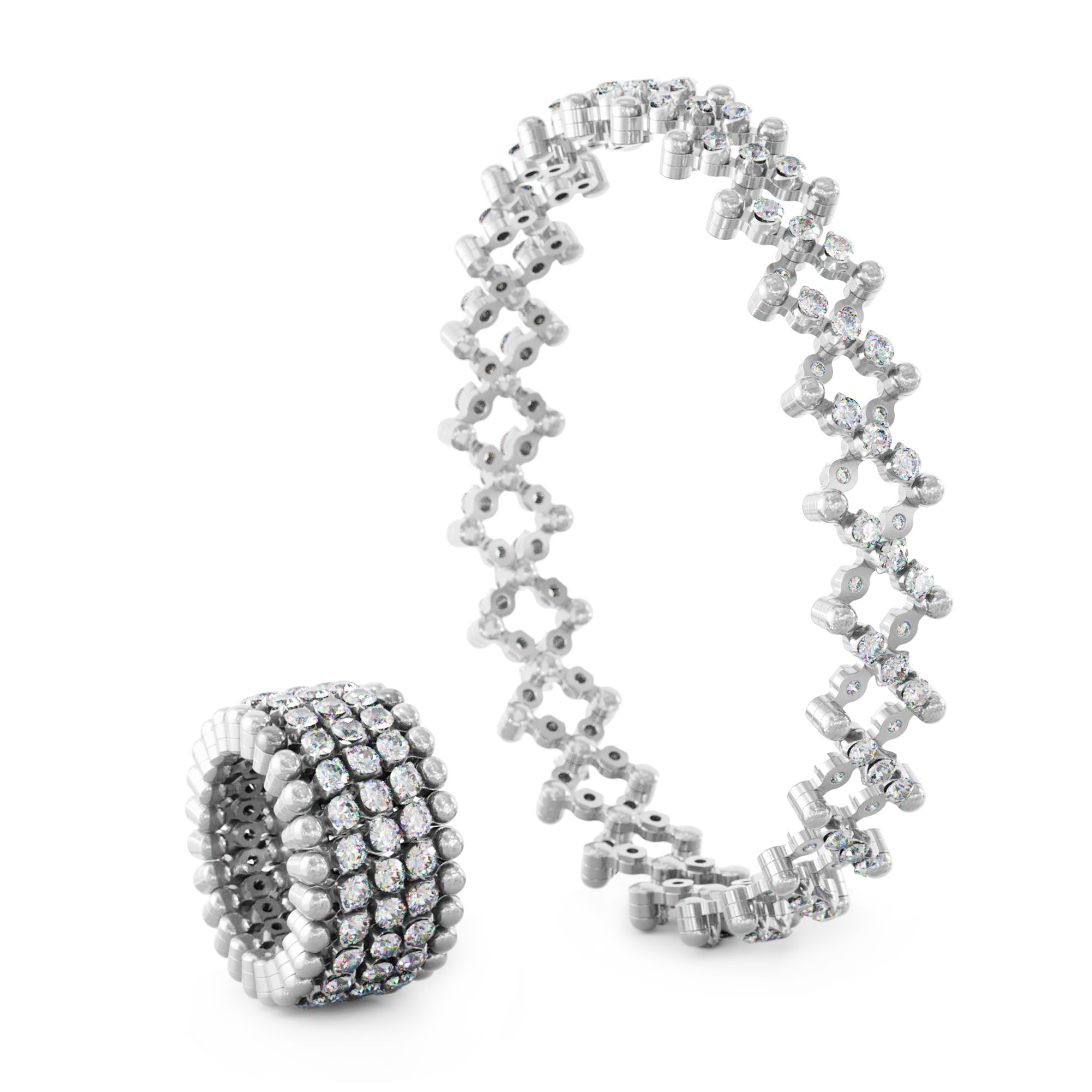 Serafino Consoli - Serafino Multi-Size Ring und Armreif