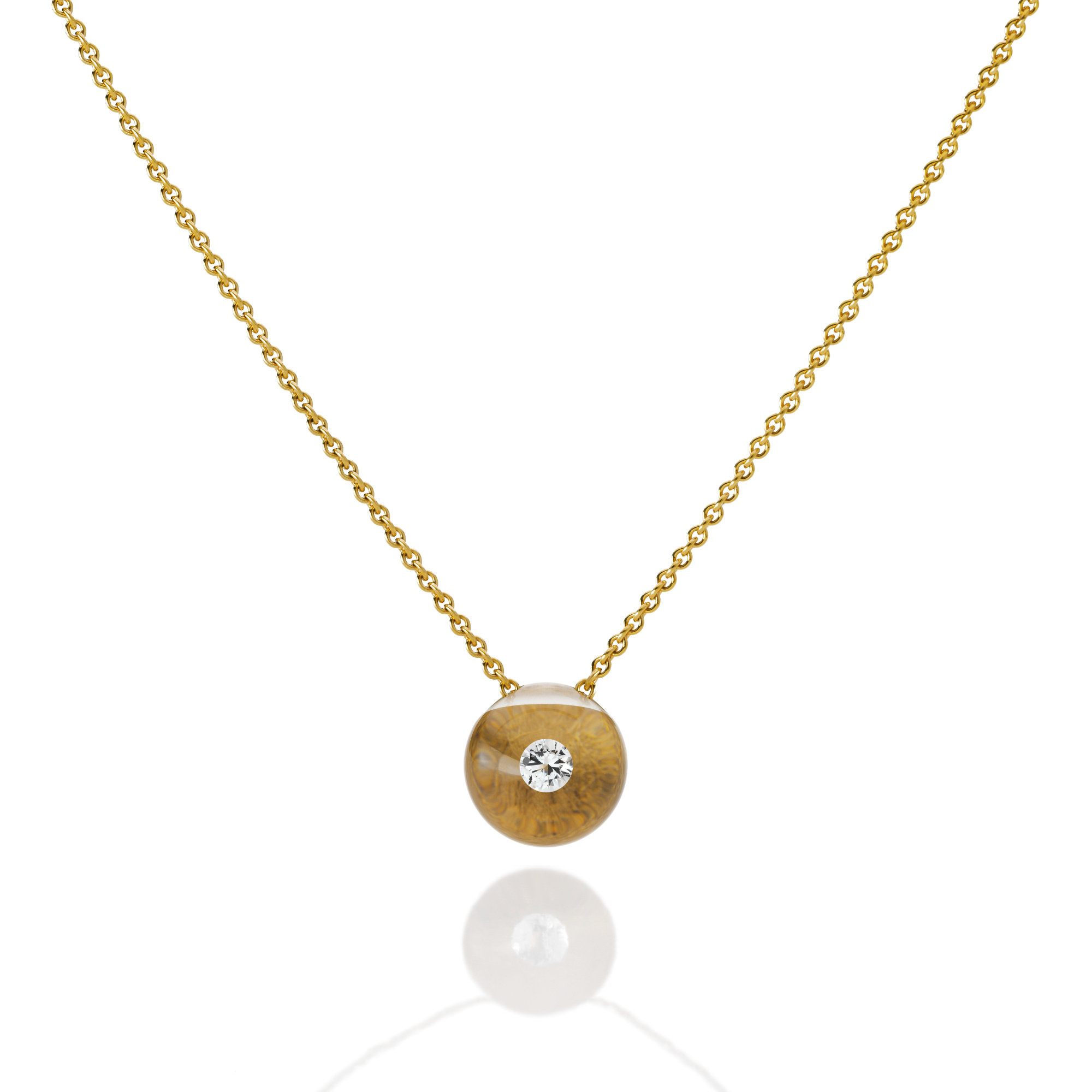 Schmuckwerk - Halskette Glasklar