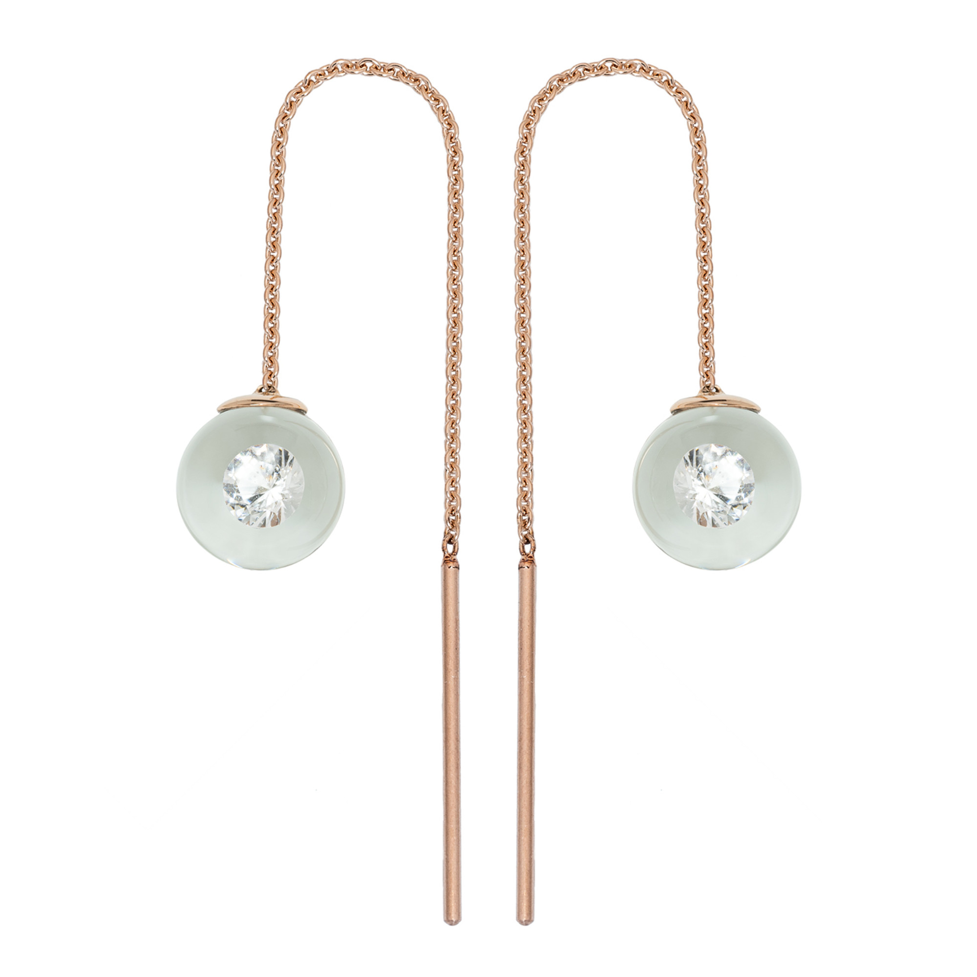 Schmuckwerk - Glasklar Ohrhänger