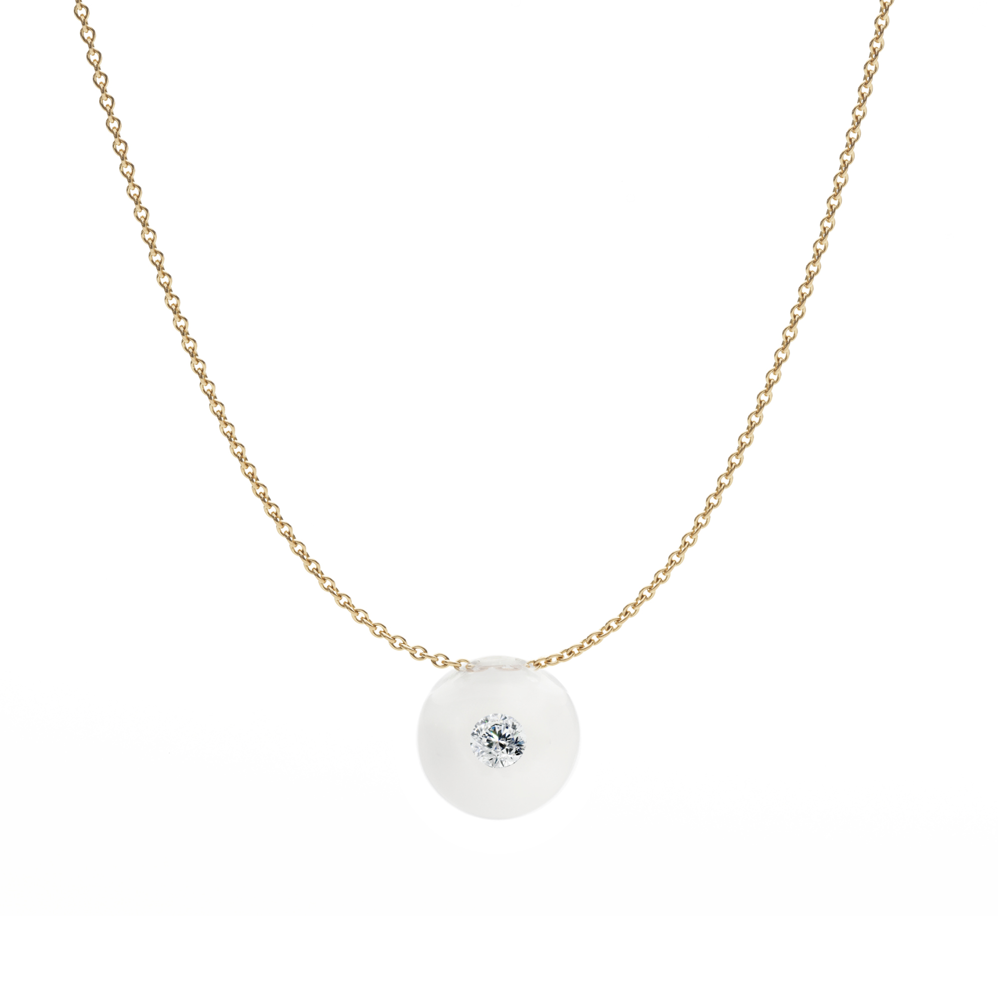 Schmuckwerk - Halskette Glasklar