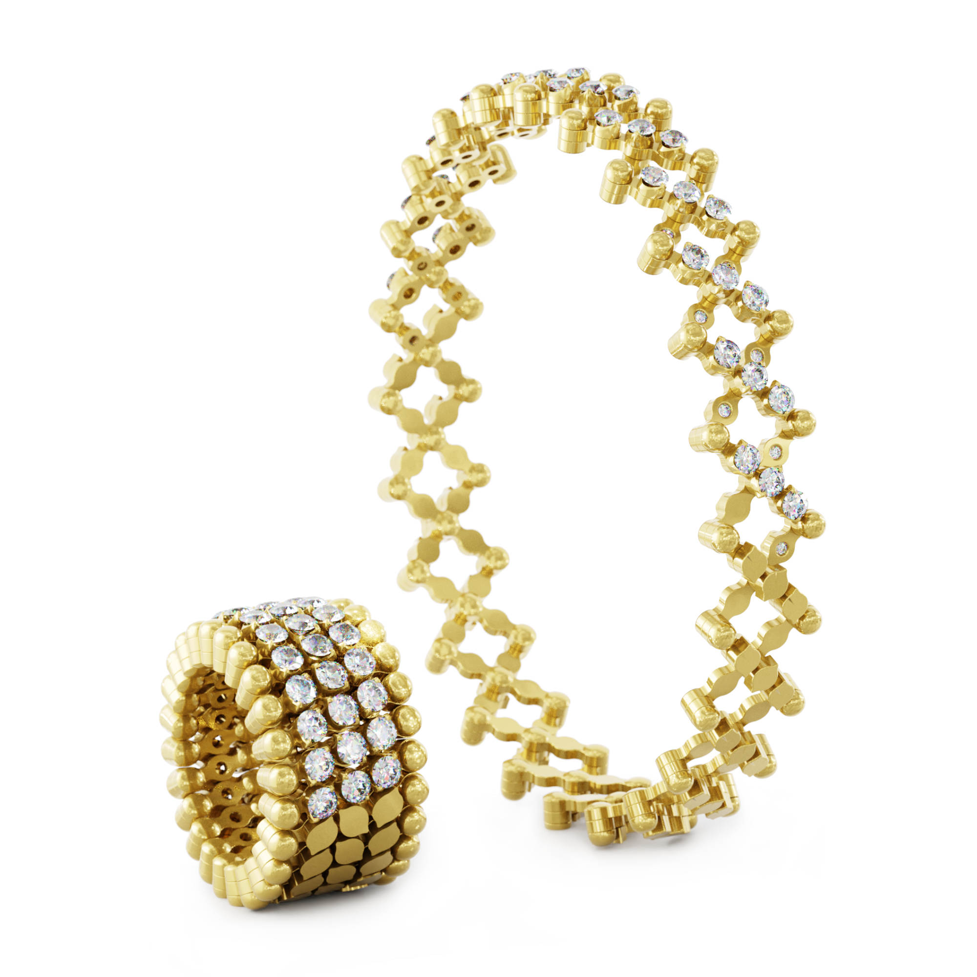 Serafino Consoli - Serafino Multi-Size Ring und Armreif