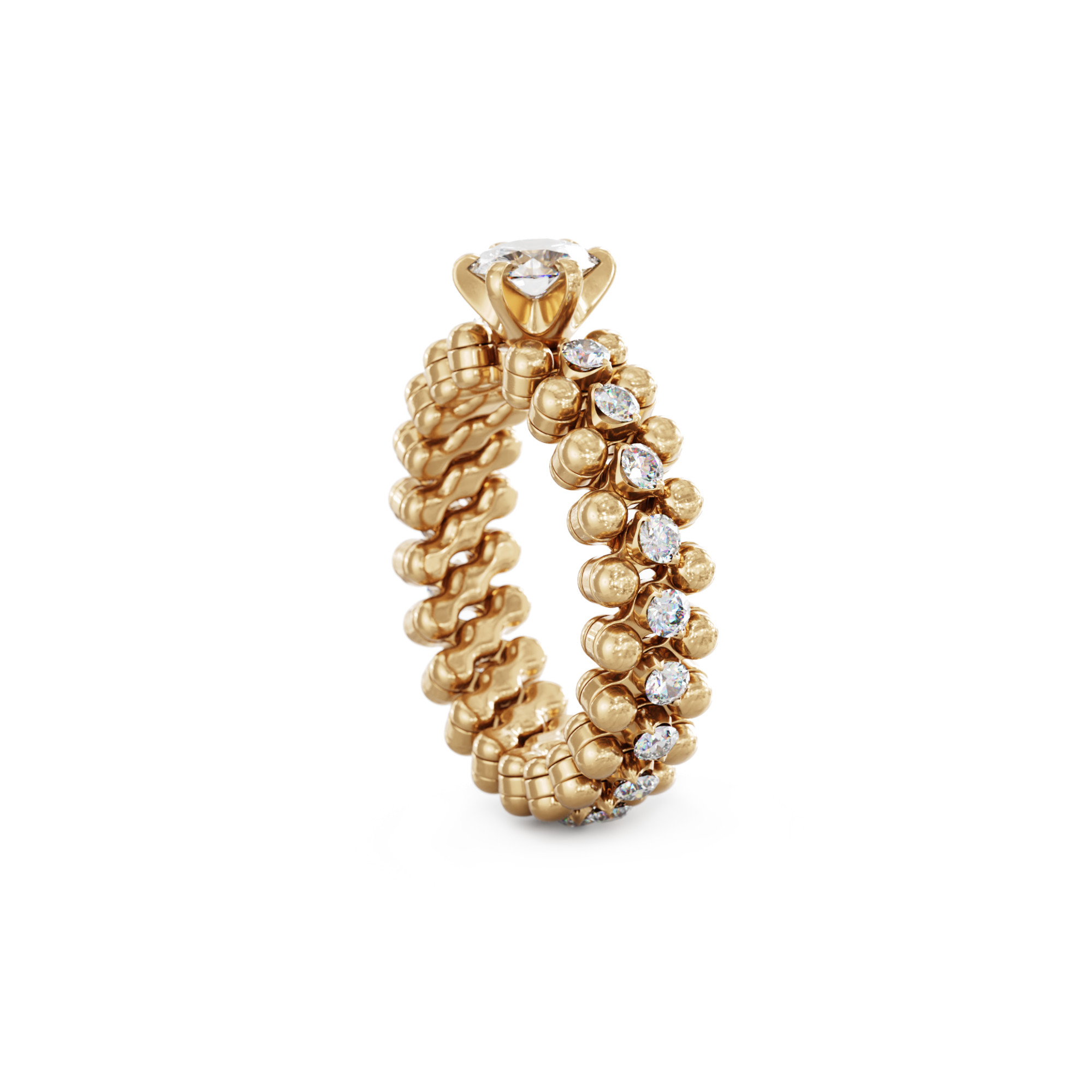Serafino Consoli - Brevetto Solitaire Multi-Size Ring