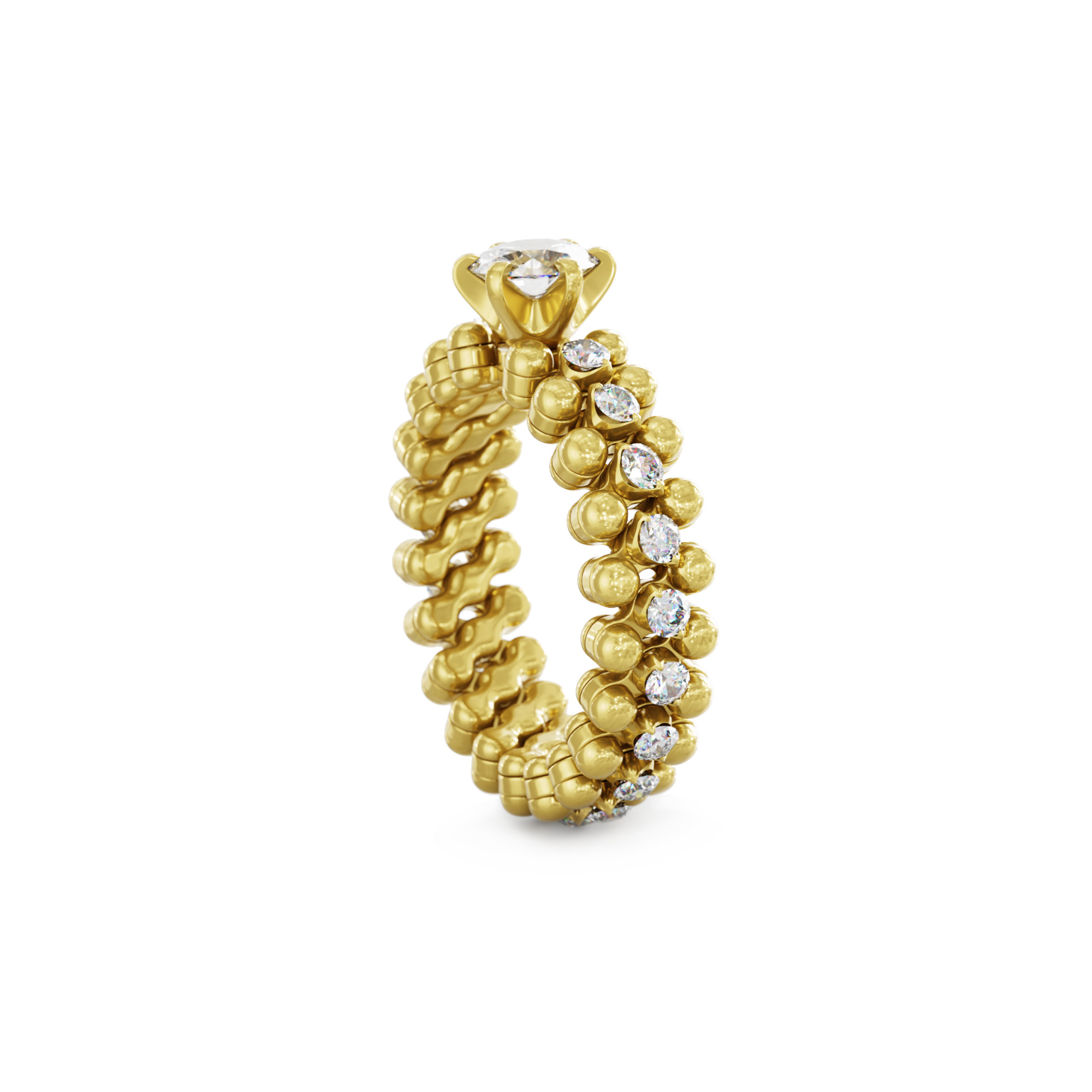 Serafino Consoli - Brevetto Solitaire Multi-Size Ring