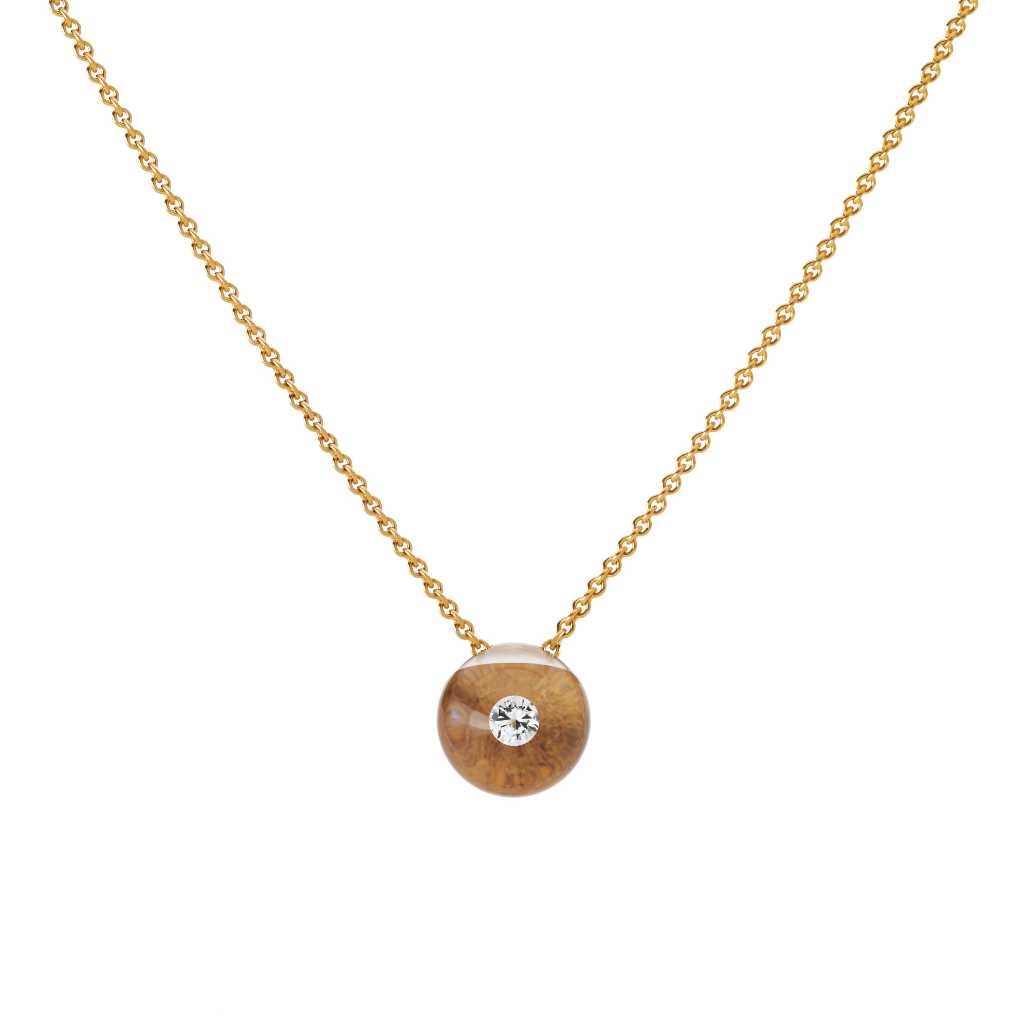 Schmuckwerk - Glasklar Halskette