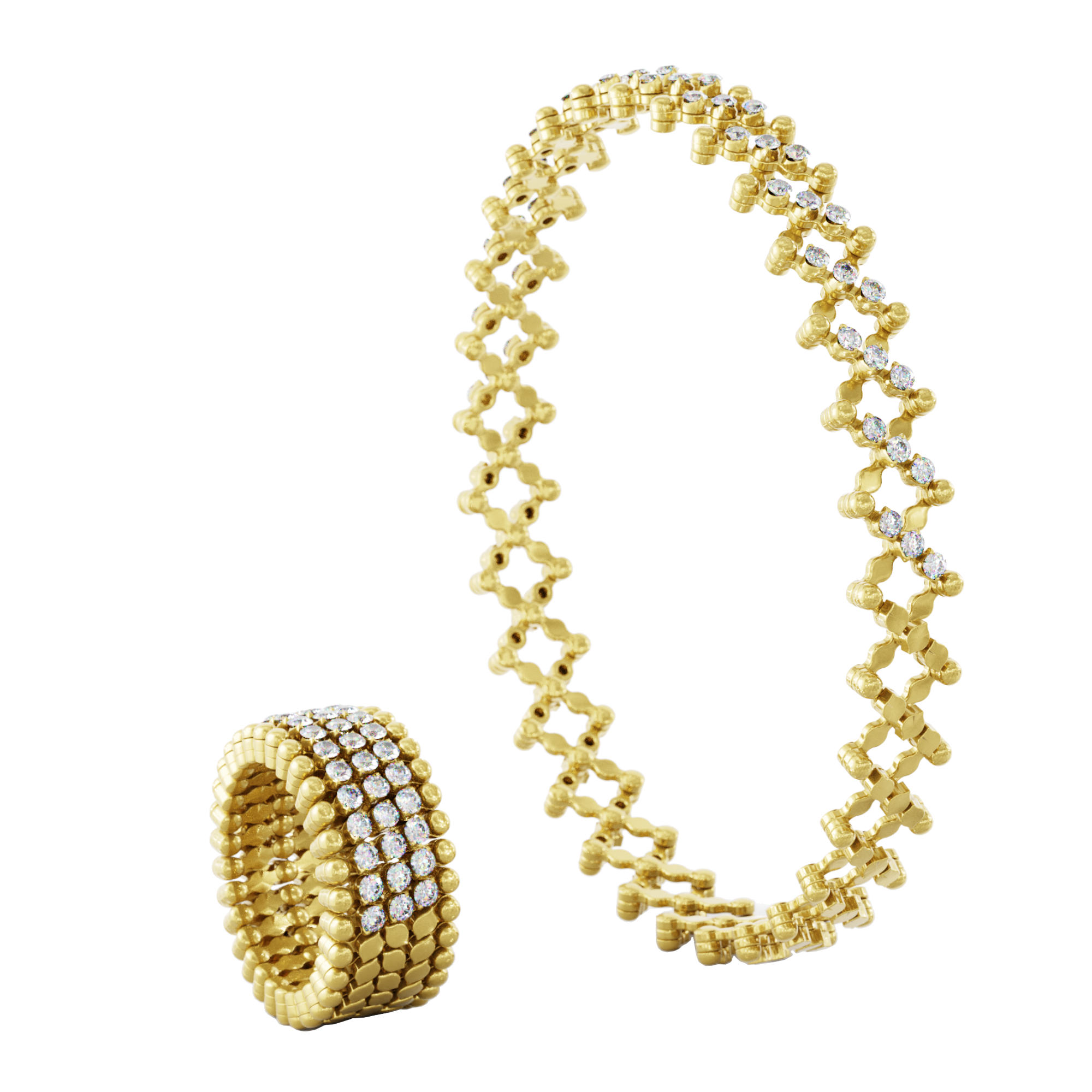 Serafino Consoli - Serafino Multi-Size Ring und Armreif