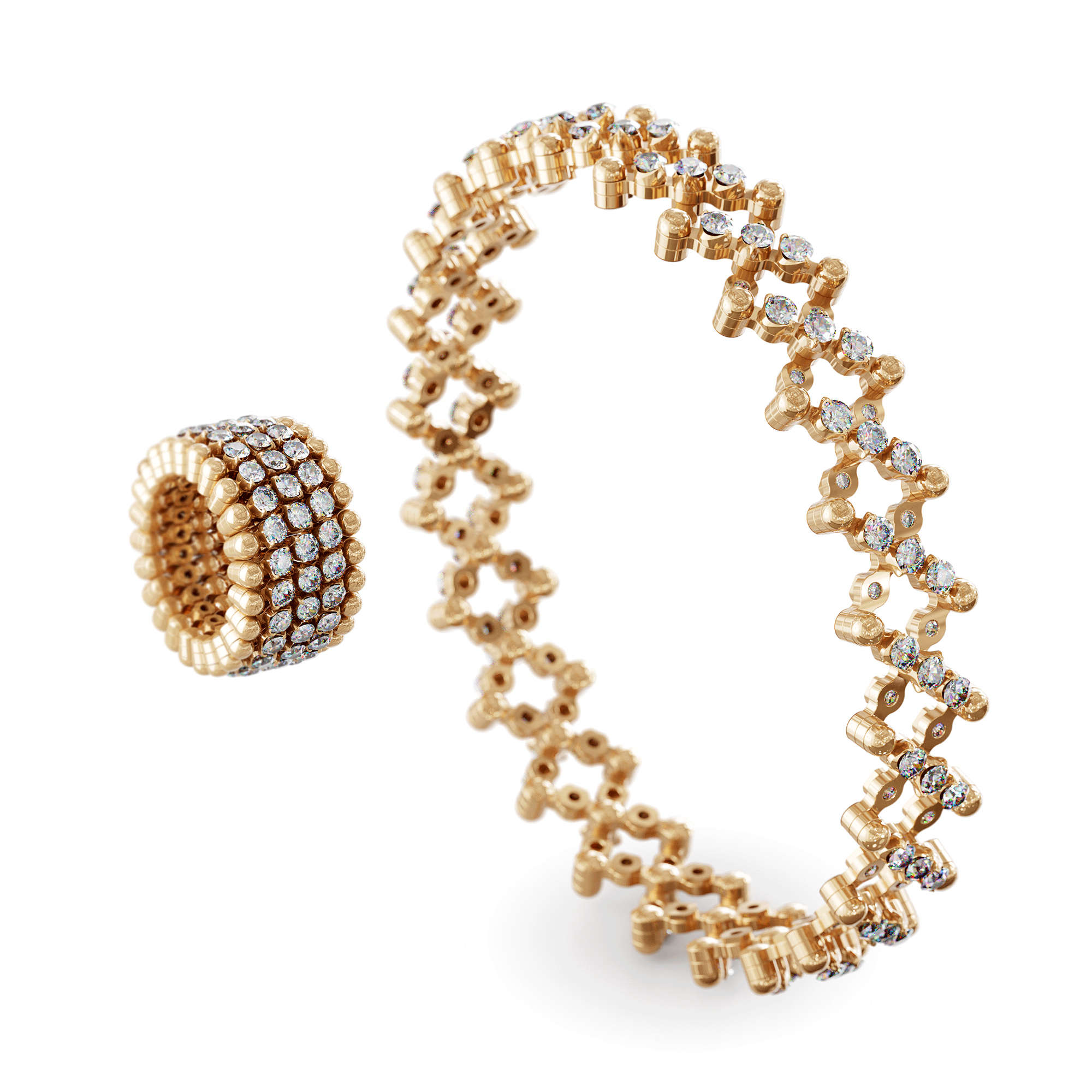 Serafino Consoli - Brevetto Multi-Size Ring und Armband