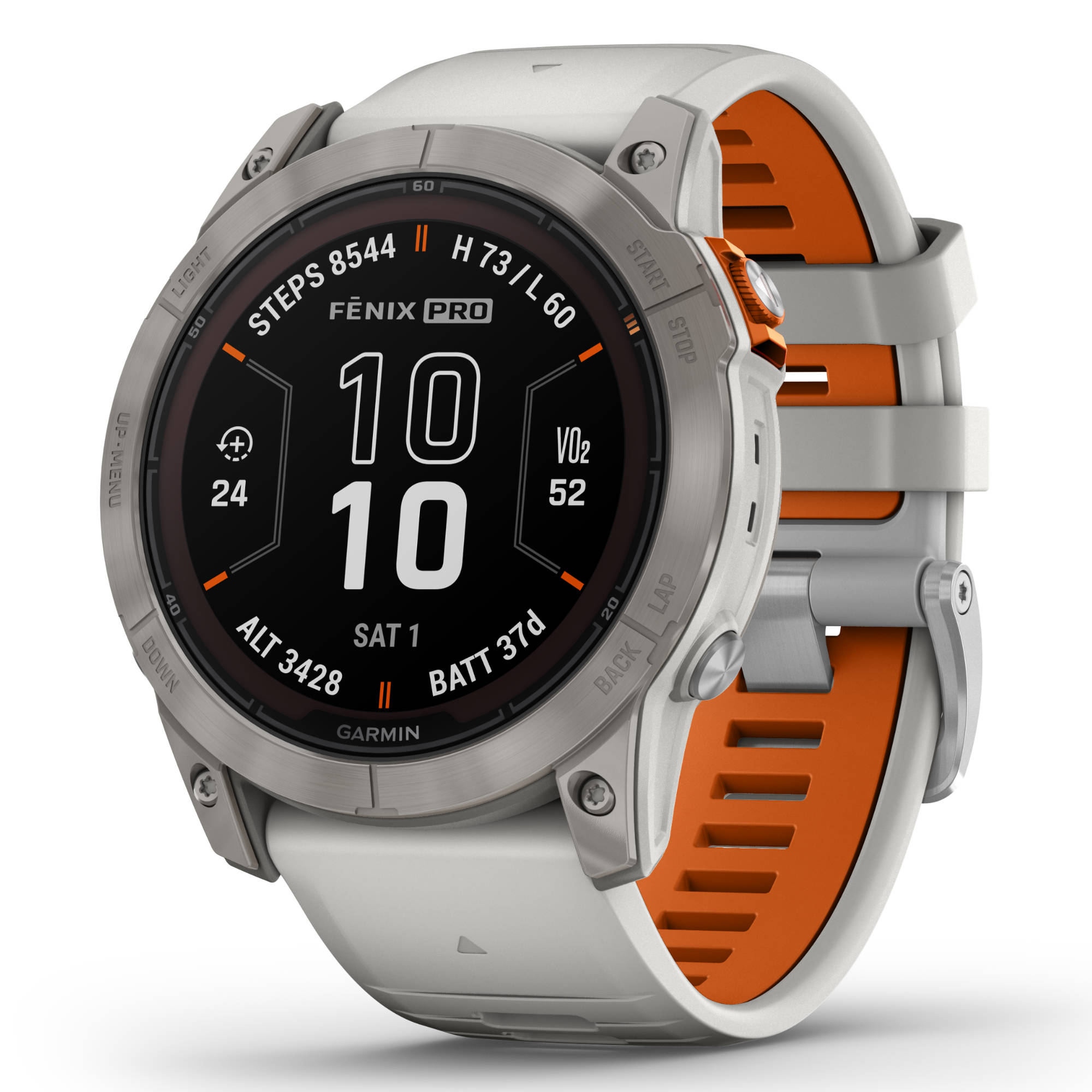 Garmin - fēnix® 7S Pro – Sapphire Solar Edition 51mm