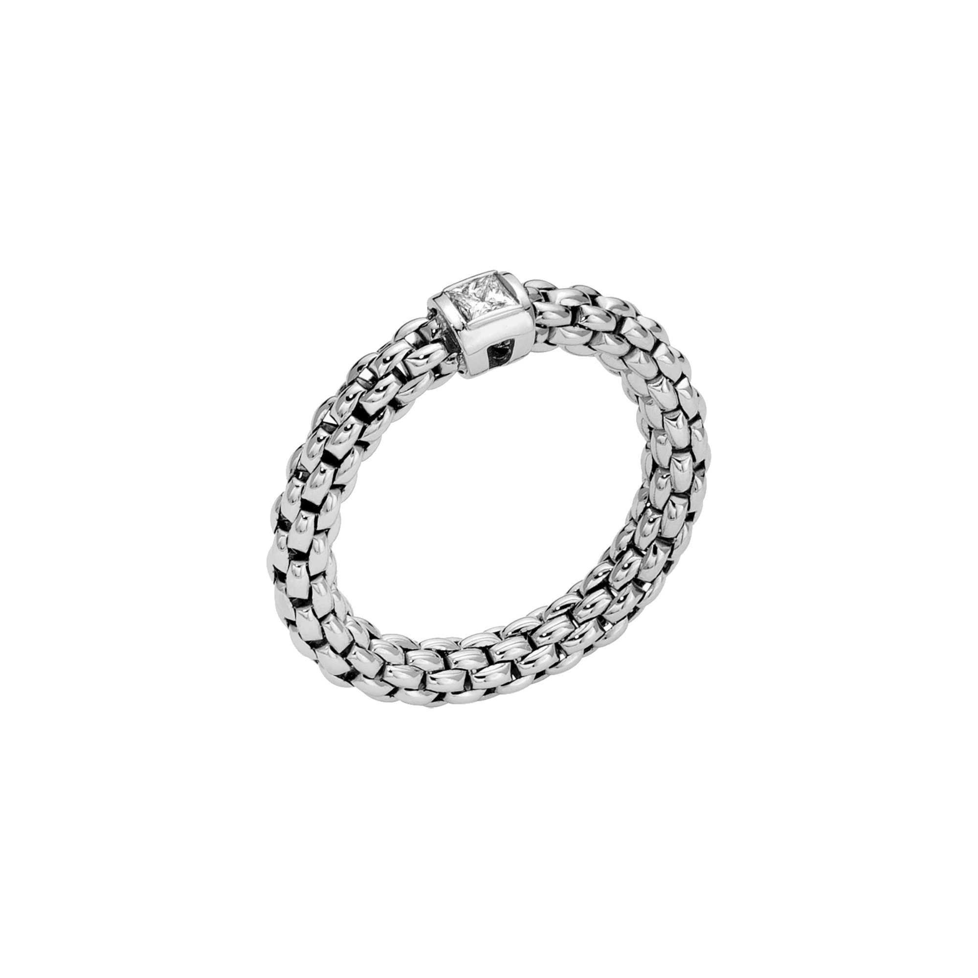 FOPE - Souls Flex'it Ring mit weissem Diamanten