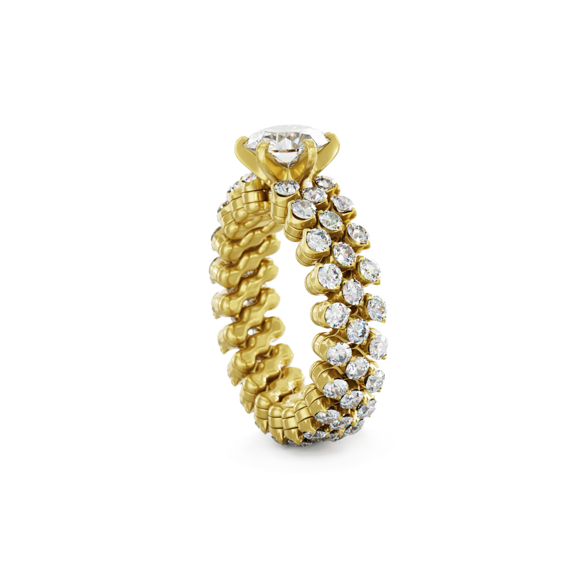 Serafino Consoli - Brevetto Solitaire Multi-Size Ring