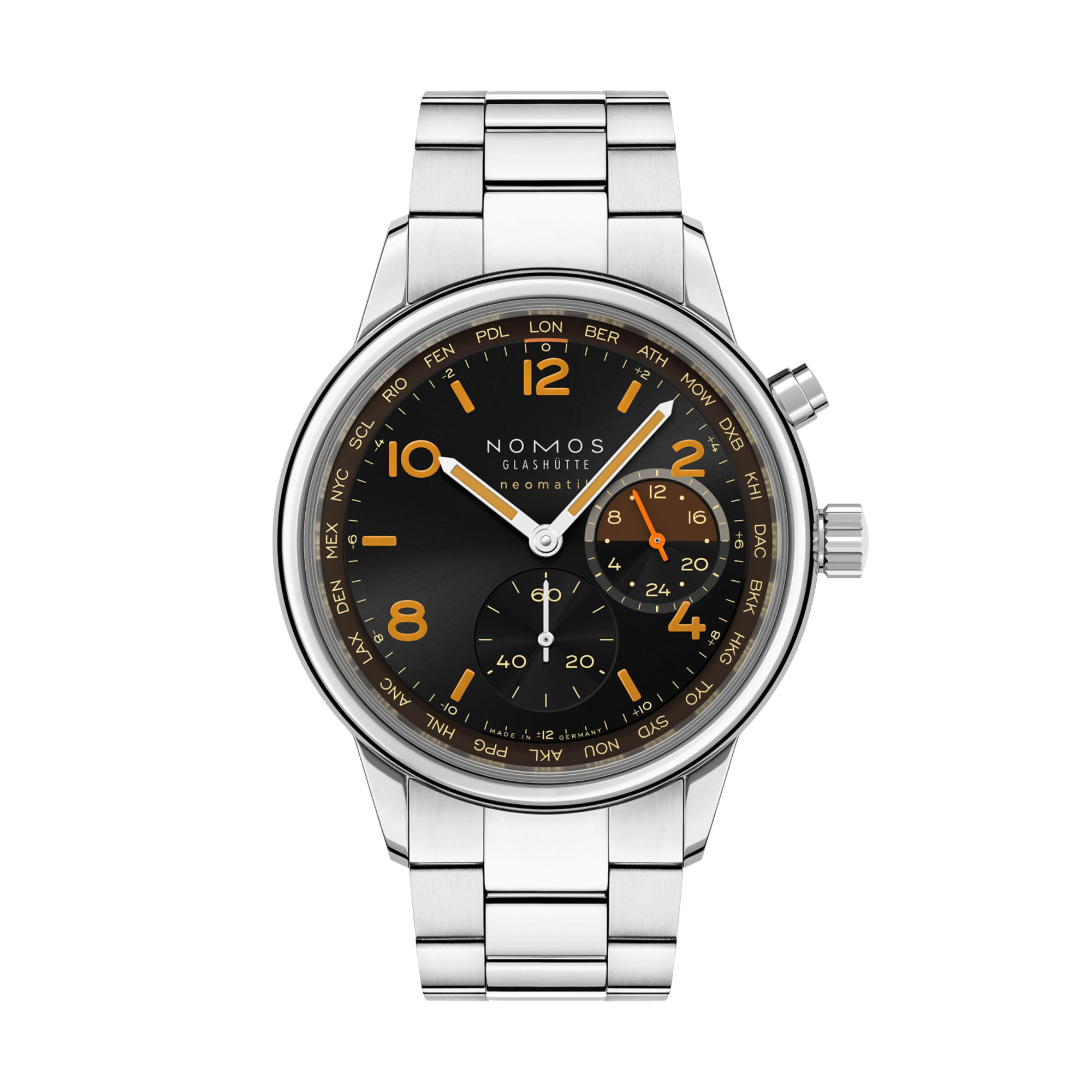 NOMOS Glashütte - Club Sport Neomatik Weltzeit Grid