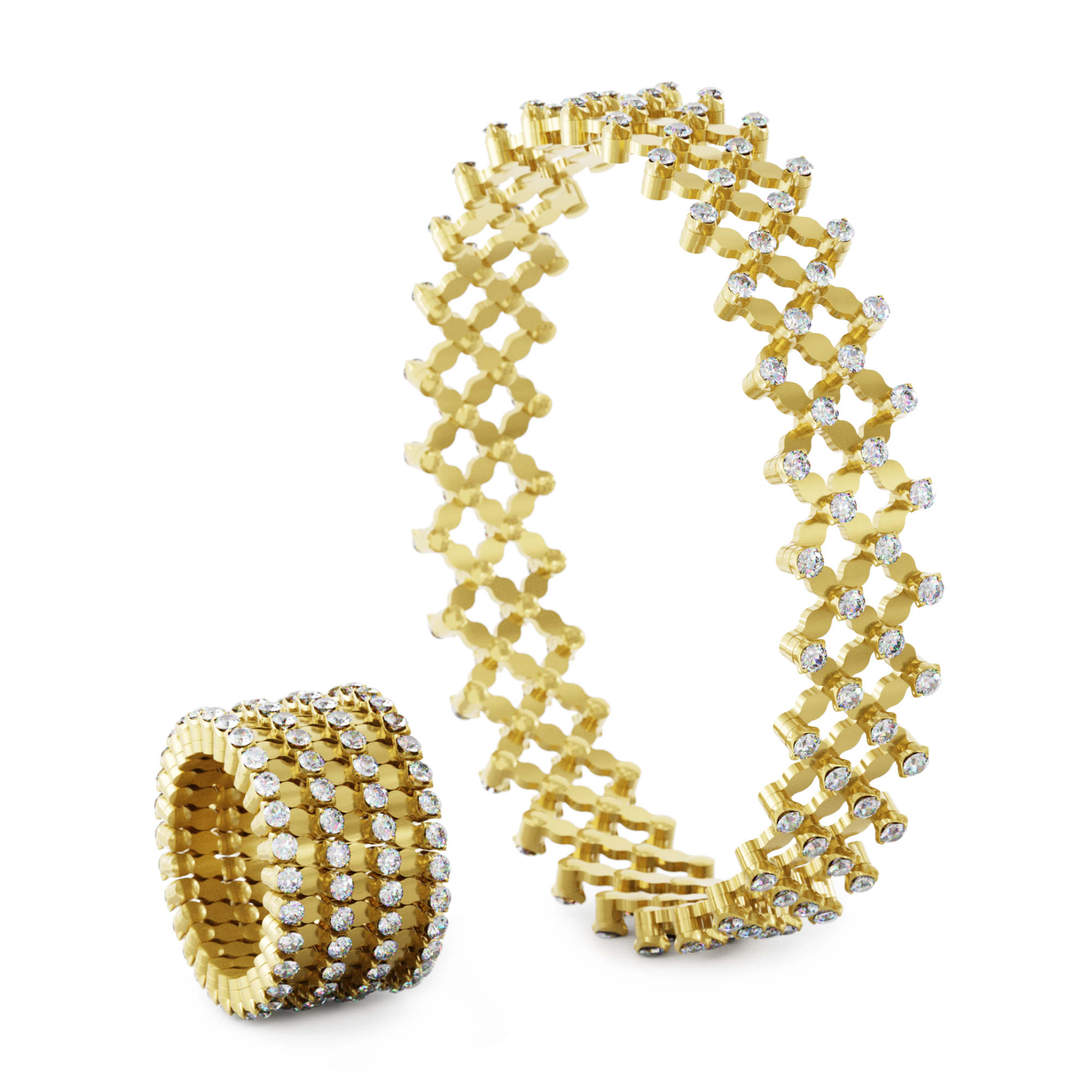 Serafino Consoli - Serafino Multi-Size Ring und Armreif