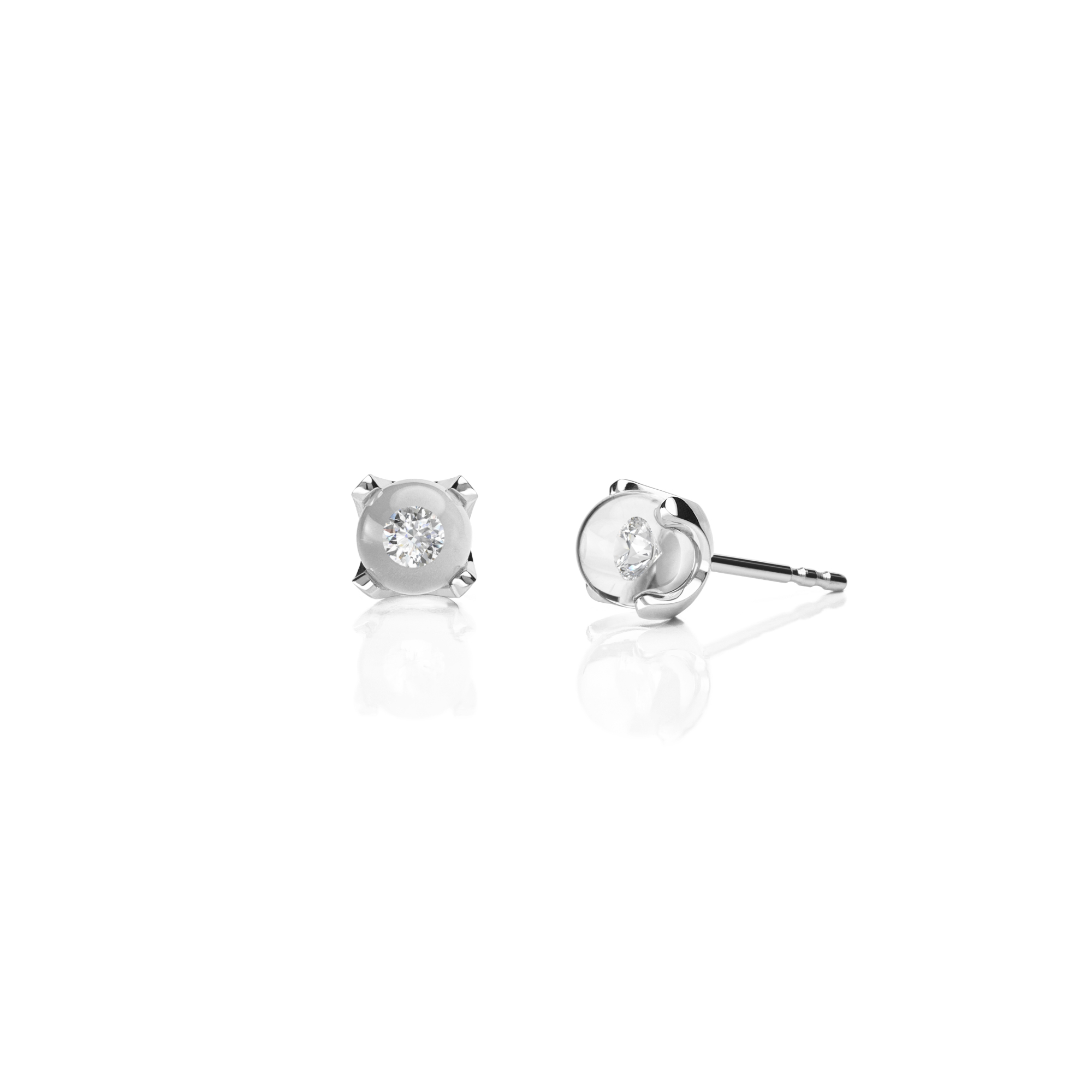 Schmuckwerk - Glasklar Ohrstecker