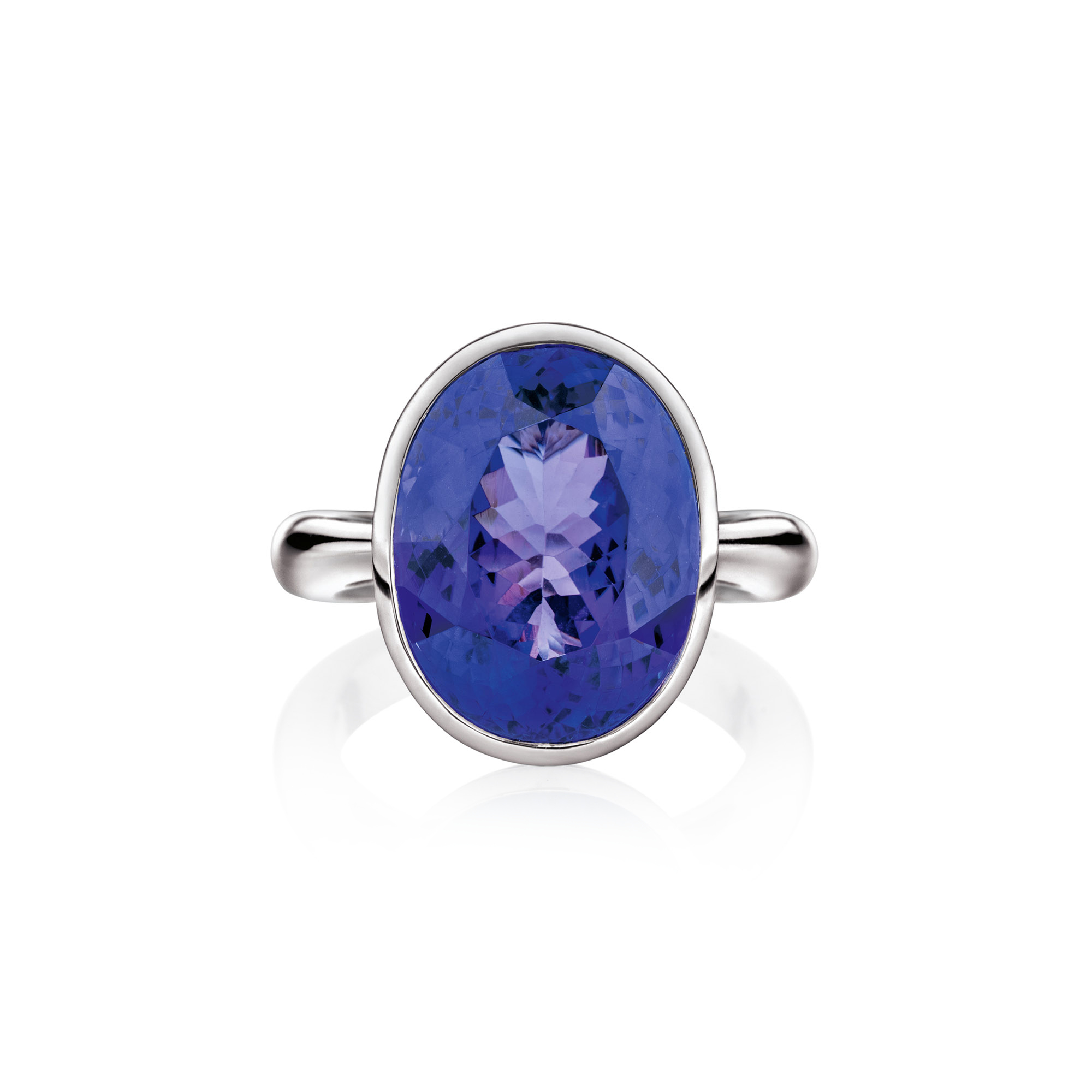 H. Krieger - Tansanit Ring