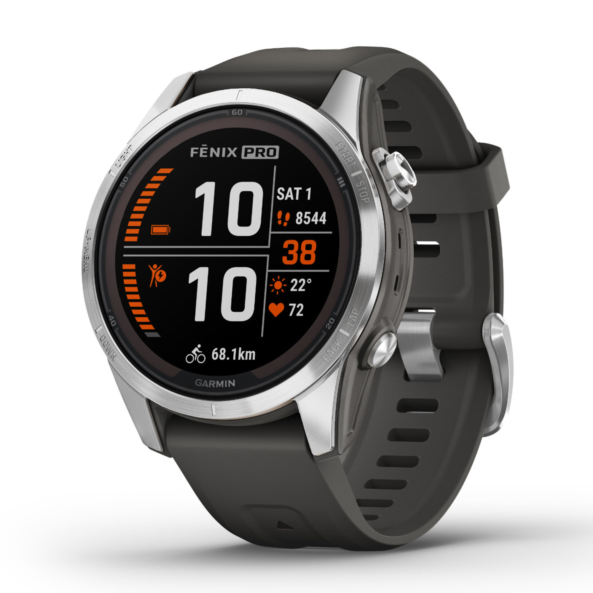 Garmin - fēnix® 7S Pro – Solar Edition