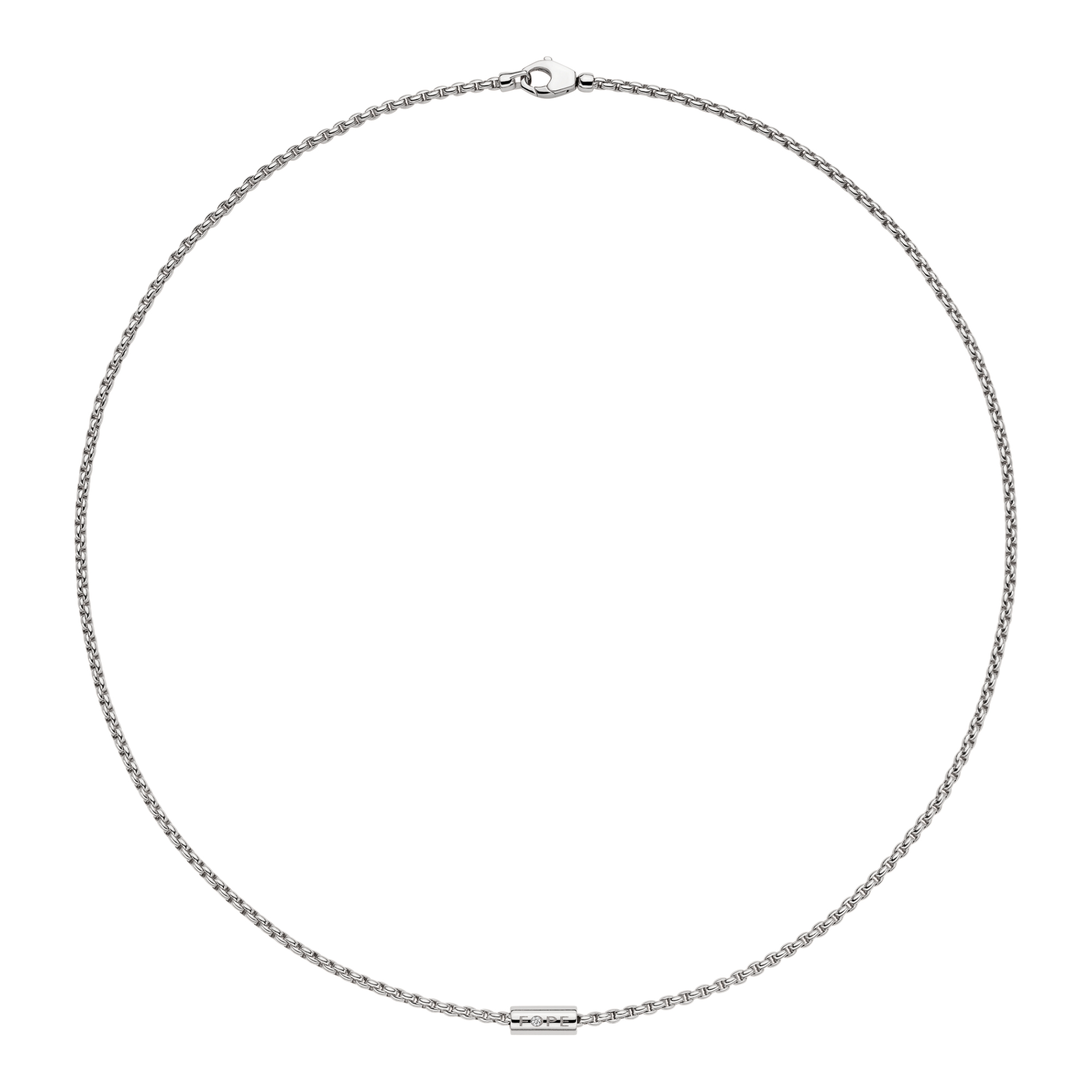 FOPE - Aria Halskette mit einem weißen Brillanten