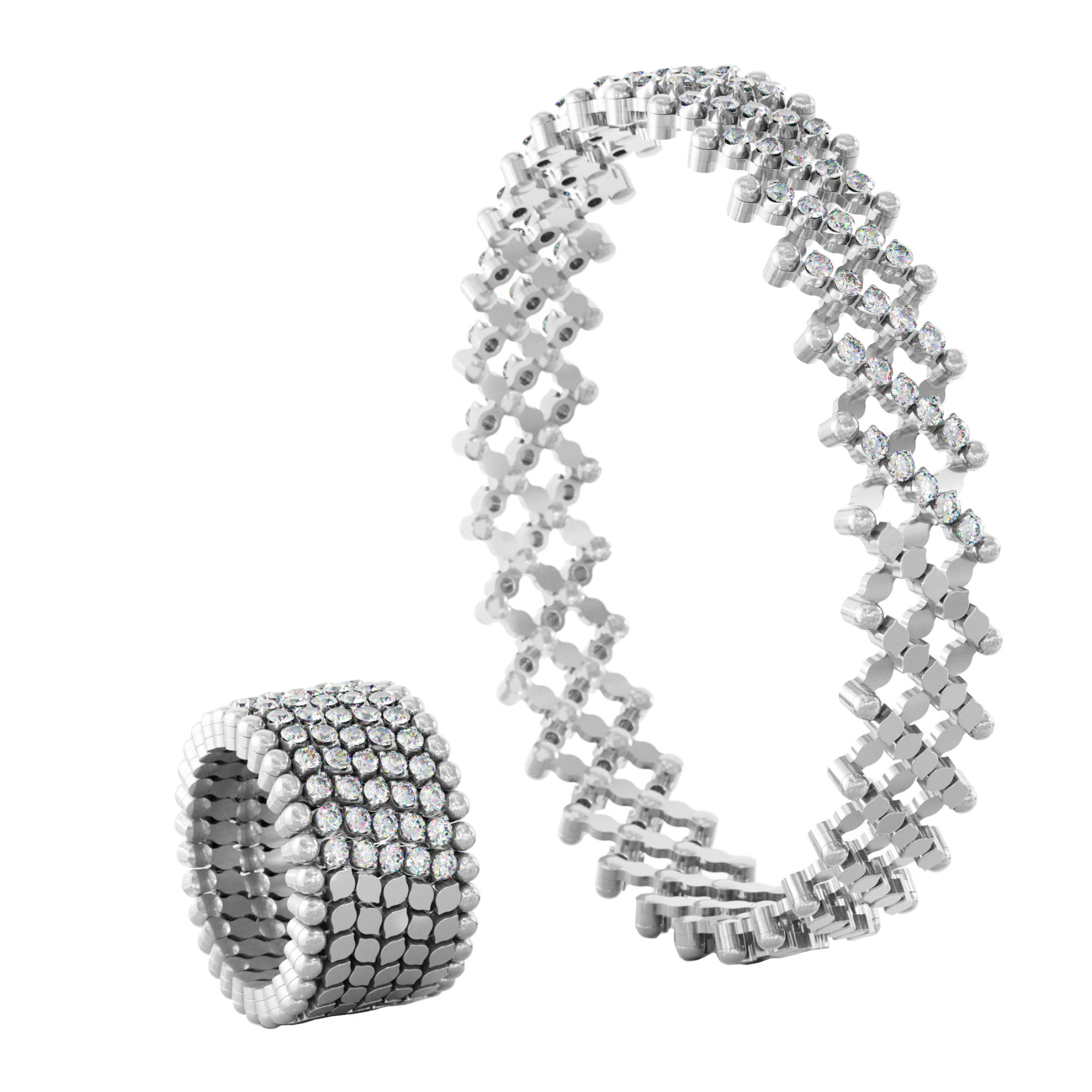 Serafino Consoli - Serafino Multi-Size Ring und Armreif