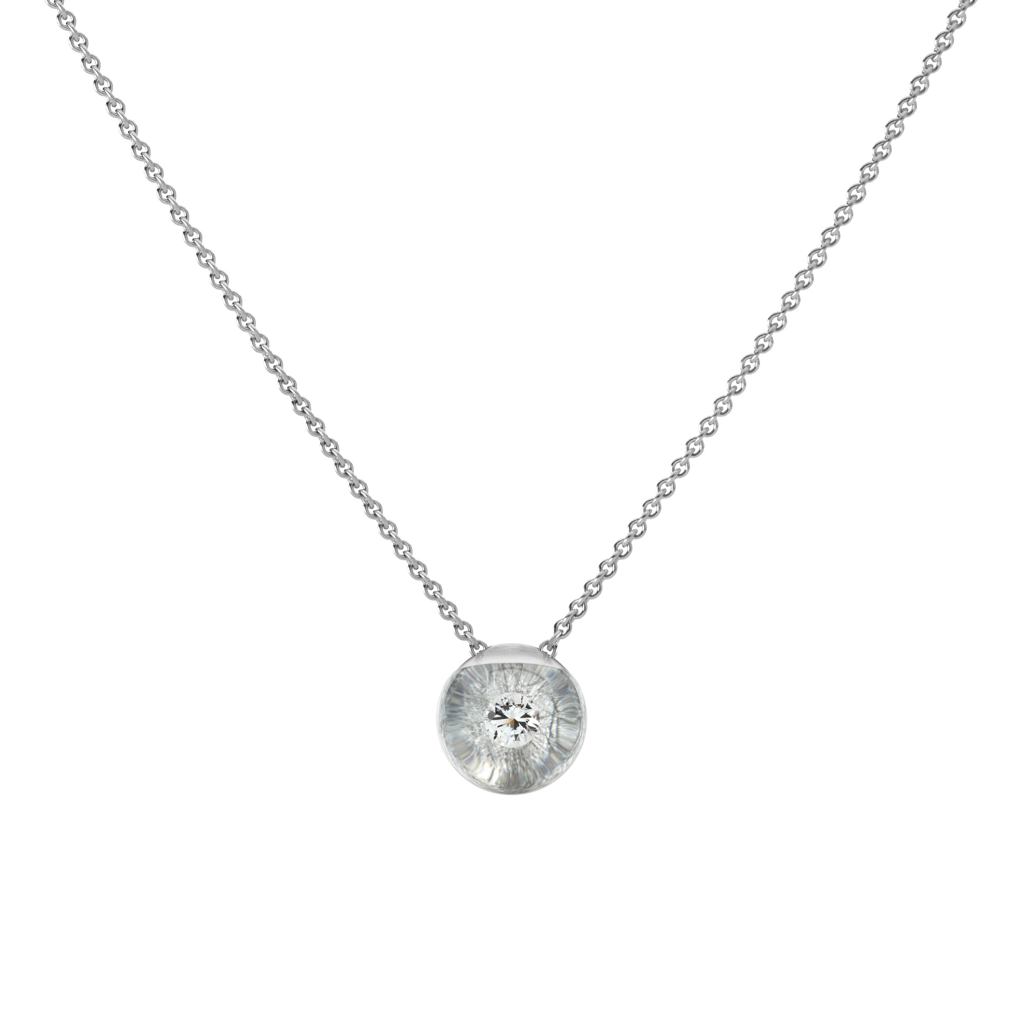 Schmuckwerk - Glasklar Halskette