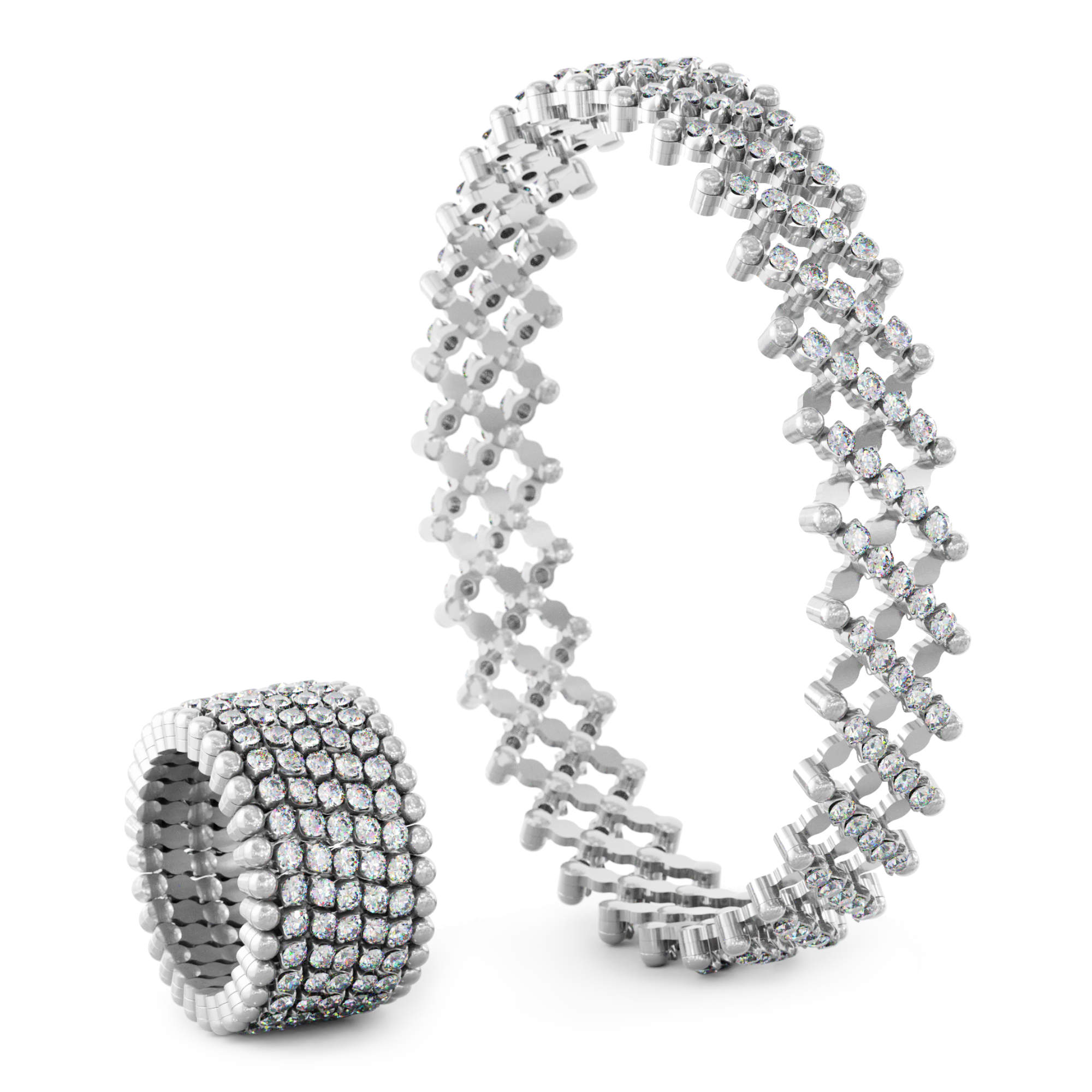 Serafino Consoli - Serafino Multi-Size Ring und Armreif