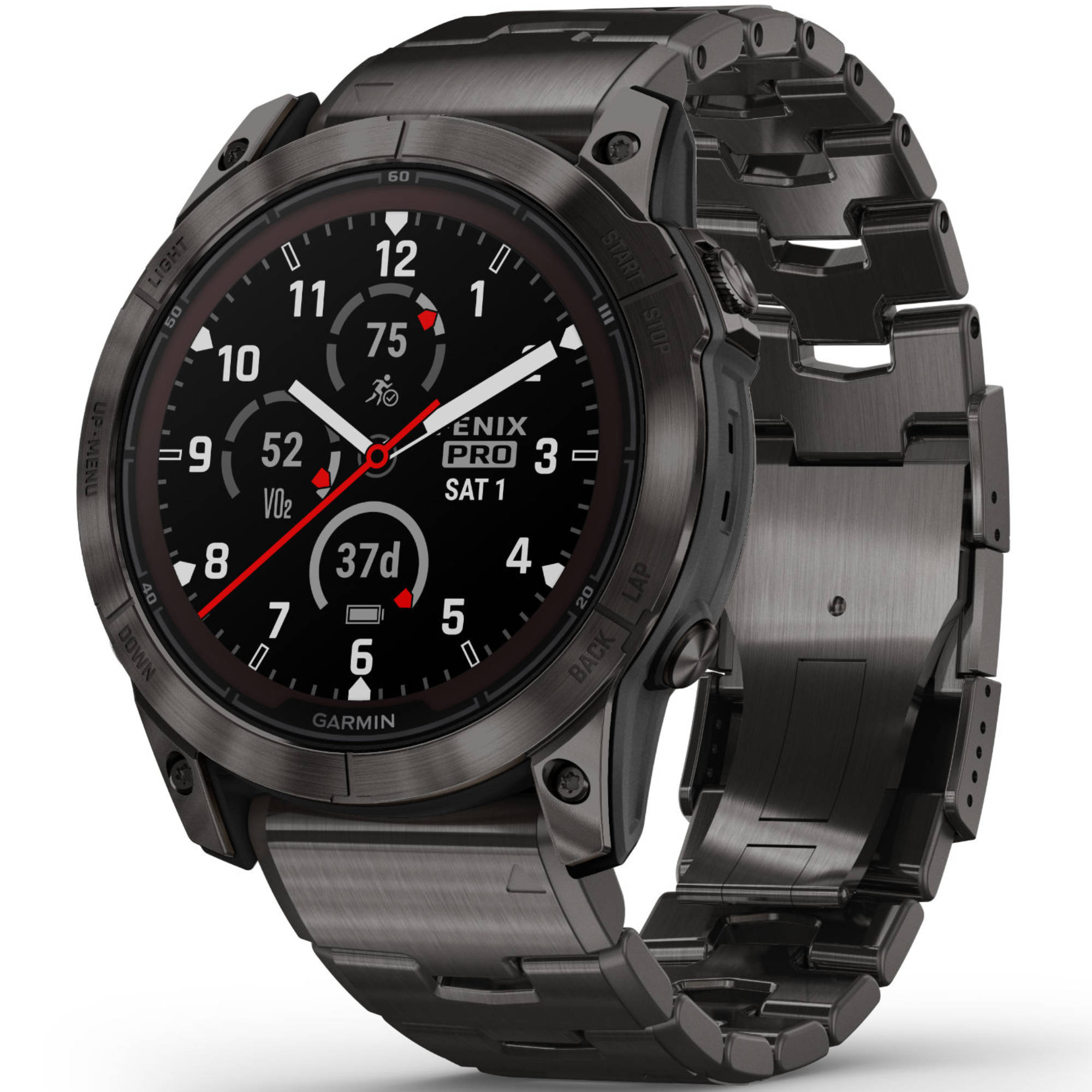 Garmin - fēnix® 7X Pro – Sapphire Solar Edition