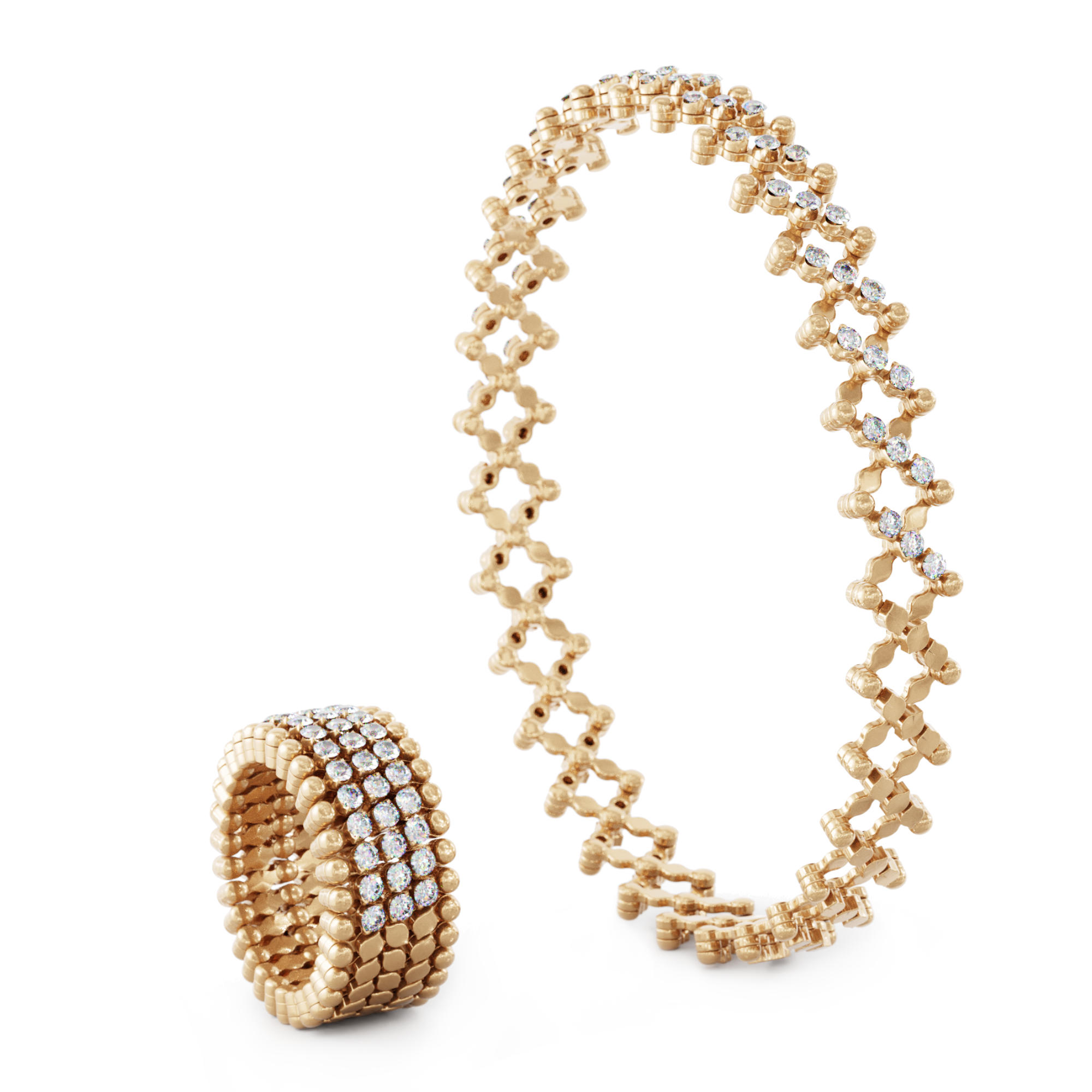 Serafino Consoli - Serafino Multi-Size Ring und Armreif