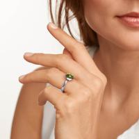 Bouton Ring small Peridot