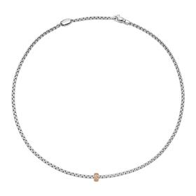 FOPE Eka Halskette mit Diamanten in Rautenfassung 73101CX_BB_B_XRX_043