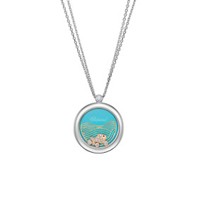 Chopard Happy Fish Anhänger mit Halskette 799450-9601