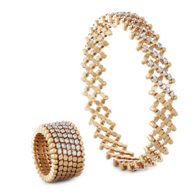 Serafino Consoli Serafino Multi-Size Ring und Armreif S.RB 7HM2 RG WD