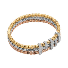 FOPE Eka Flex'it Armband mit Diamantpavé 75601BX_PB_4_XBX_0XS