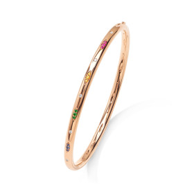 Tamara Comolli GYPSY Armspange mit Pavé 'Candy' BA-Gyp-CanP-17-rg