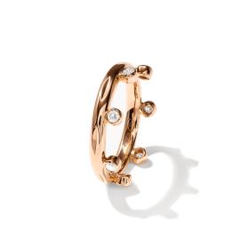 Tamara Comolli GYPSY Ring Crown Brilliant Cut Classic R-Gyp-C-Br-Cl-rg