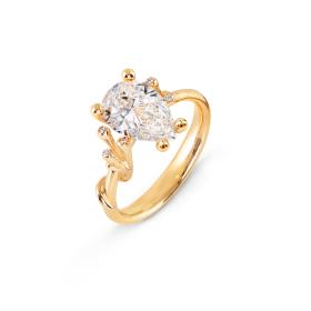 Ole Lynggaard Copenhagen Nature Solitaire Ring A2789-412