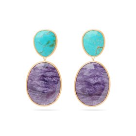 Marco Bicego Lunaria Color Ohrringe OB1404 TUMCIA Y