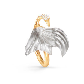Ole Lynggaard Copenhagen Cranes Ring klein A3092-402
