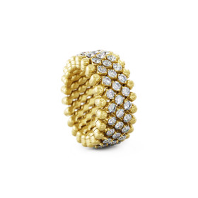 Serafino Consoli Brevetto Multi-Size Ring RMS 5M2 YG WD